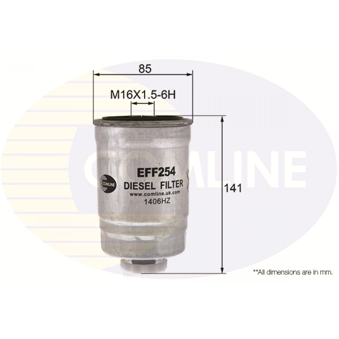 Brændstof-filter COMLINE EFF254