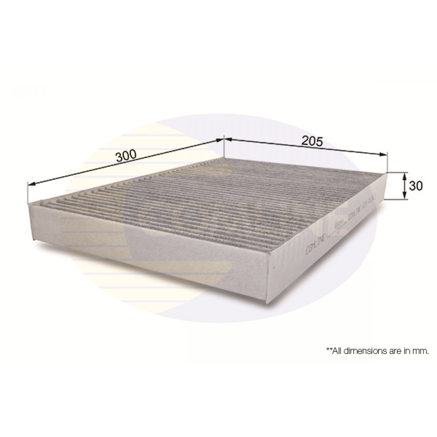 Filtro, aire habitáculo COMLINE EKF237A