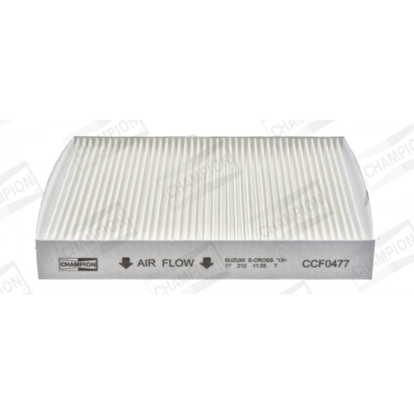 Filtre, air de l'habitacle CHAMPION CCF0477