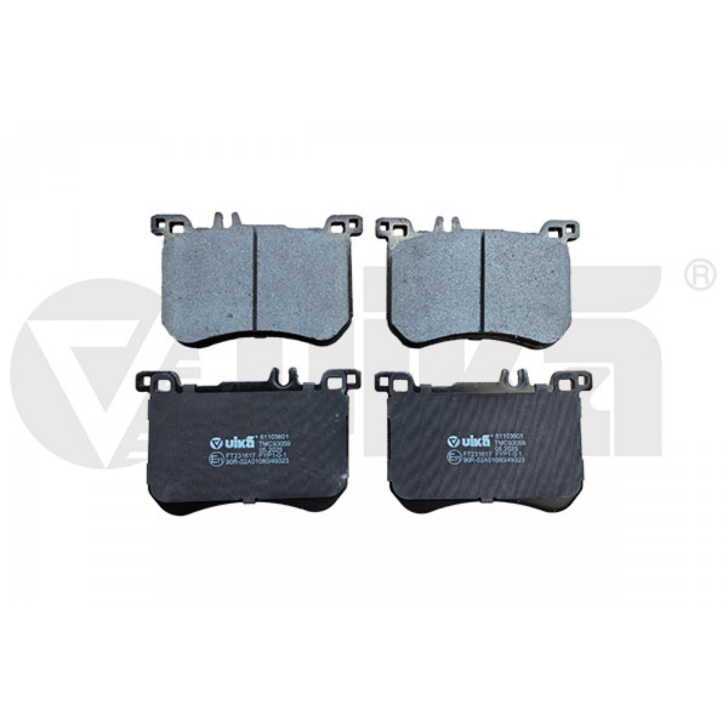 Kit pastiglie freno, Freno a disco VIKA 61103601