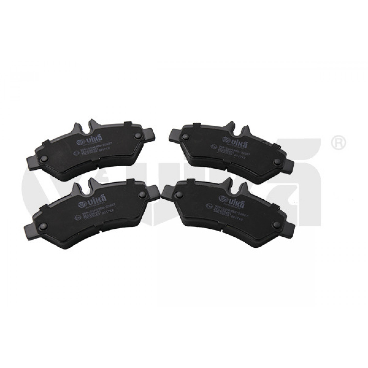 Kit de plaquettes de frein, frein à disque VIKA 66981690001