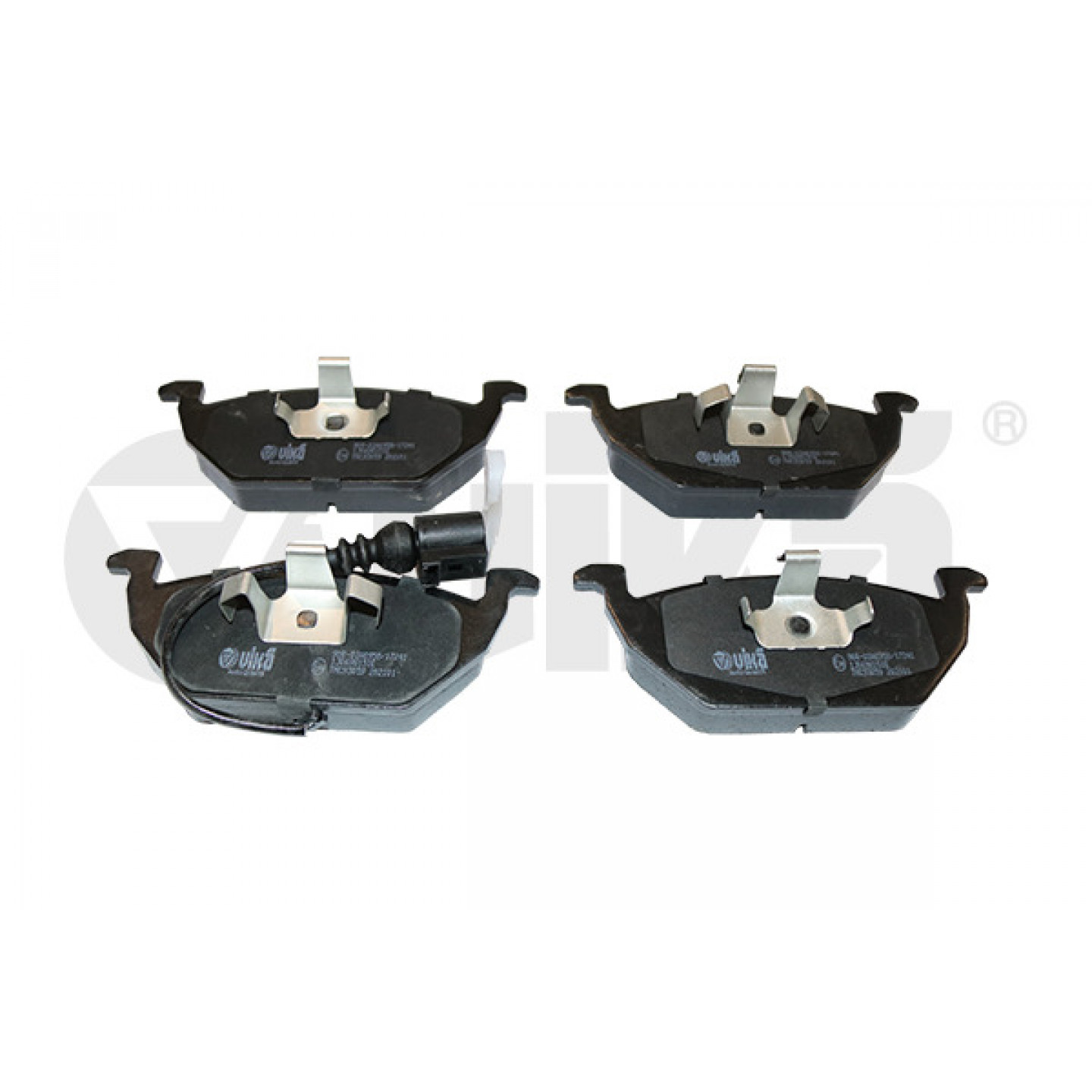 Kit de plaquettes de frein, frein à disque VIKA 66980010301