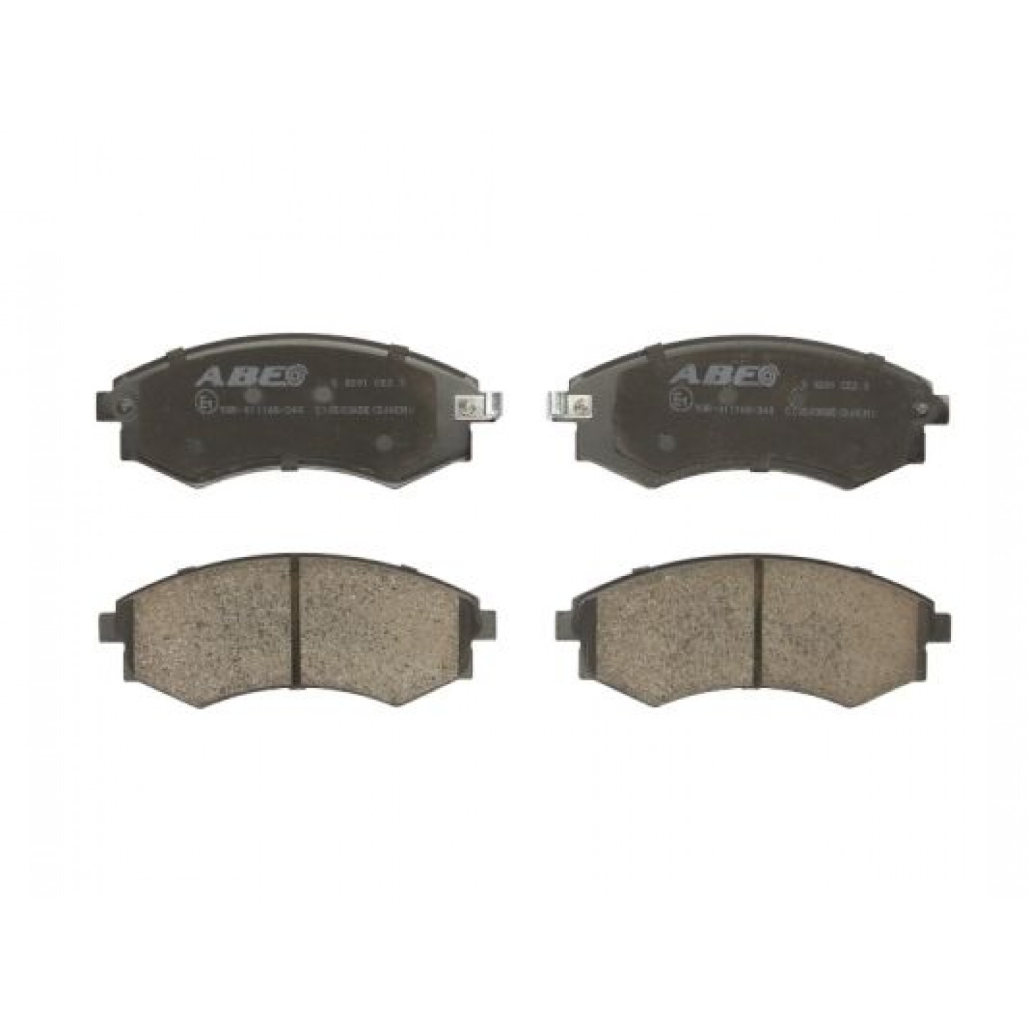 Kit de plaquettes de frein, frein à disque ABE C10503ABE