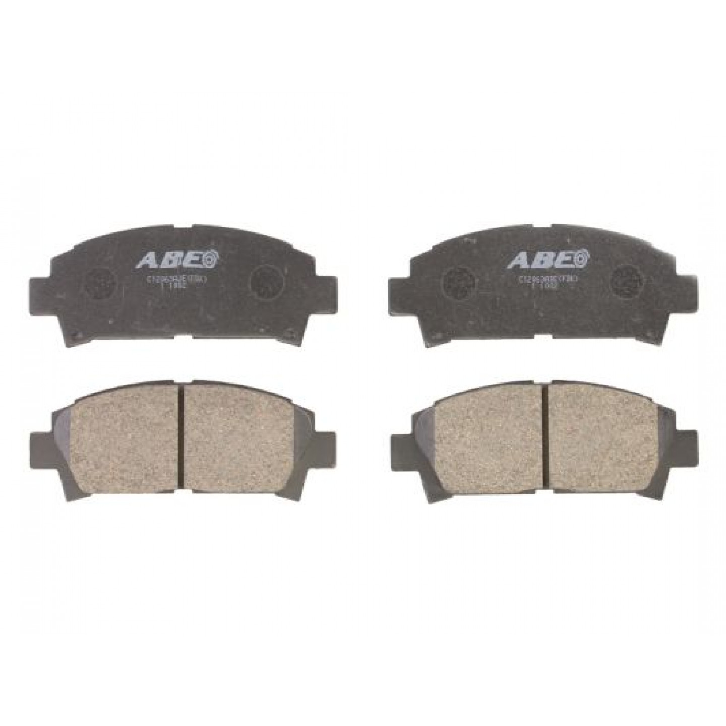 Kit de plaquettes de frein, frein à disque ABE C12063ABE