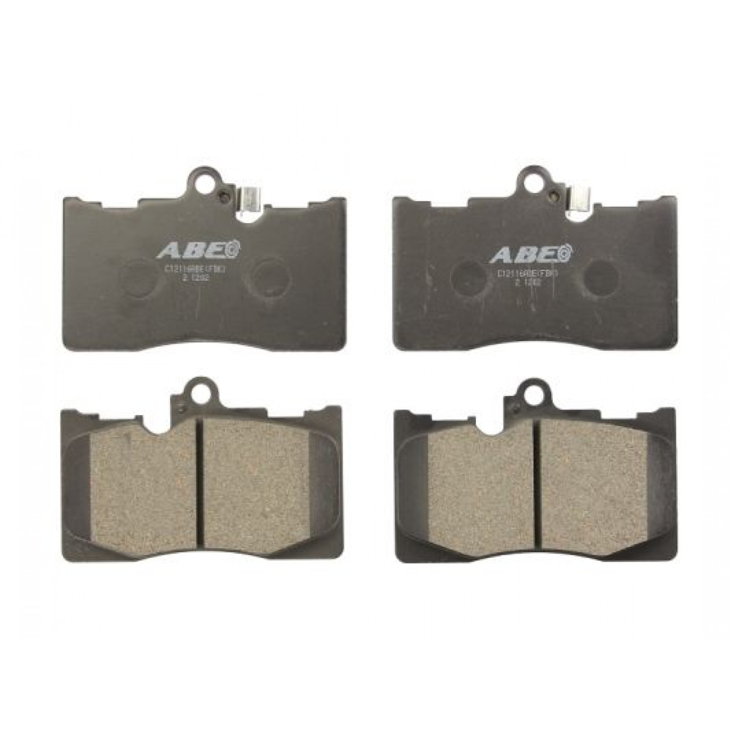 Kit de plaquettes de frein, frein à disque ABE C12116ABE