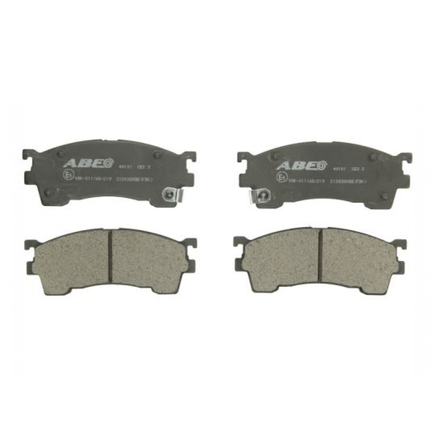 Kit pastiglie freno, Freno a disco ABE C13038ABE