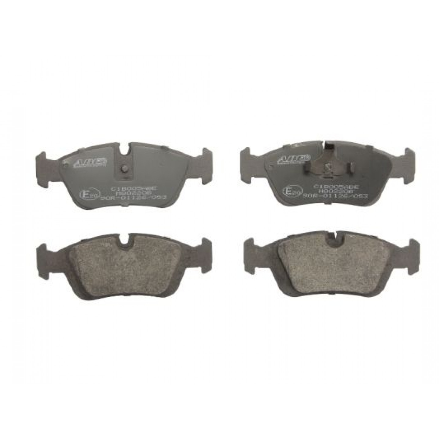 Kit de plaquettes de frein, frein à disque ABE C1B005ABE
