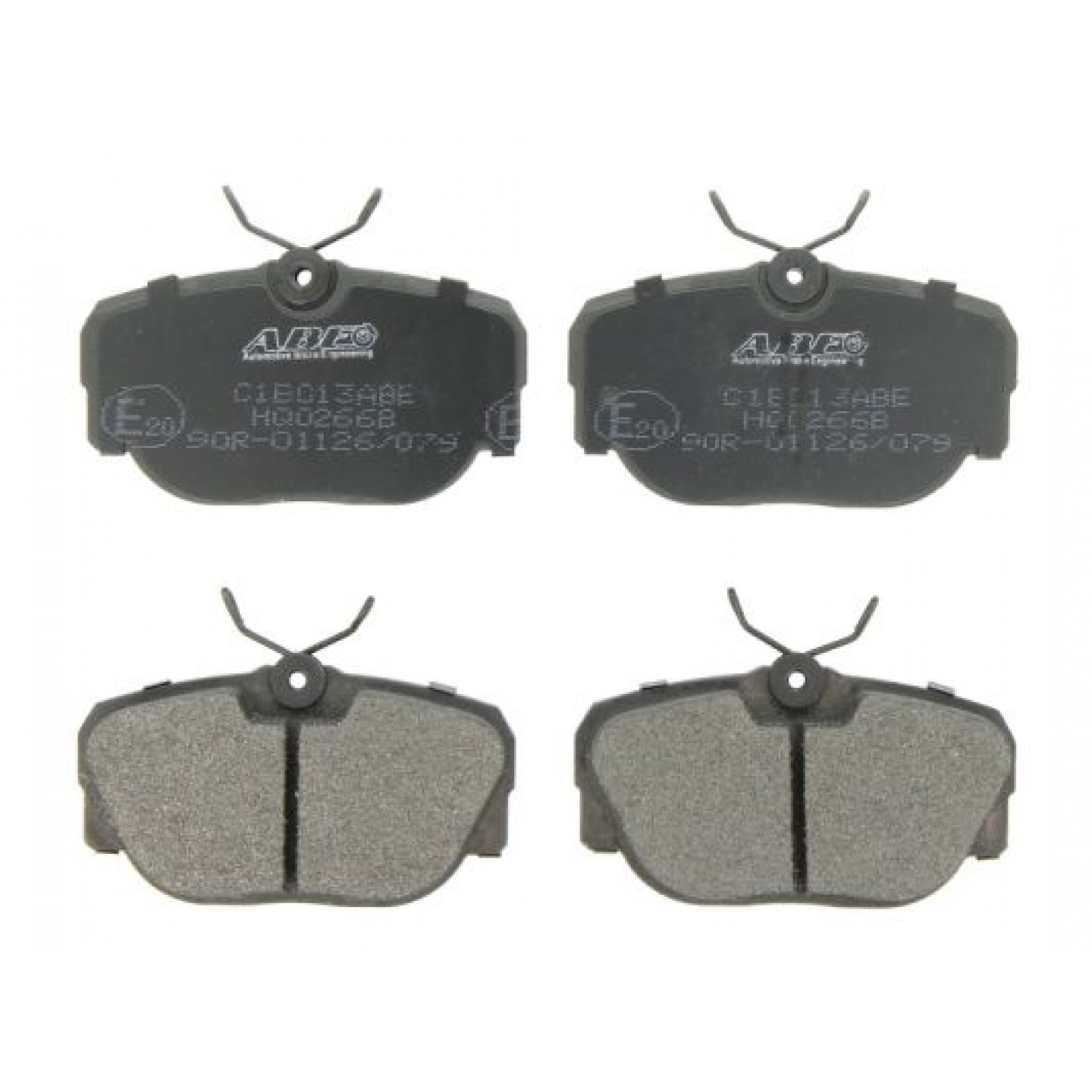 Kit de plaquettes de frein, frein à disque ABE C1B013ABE