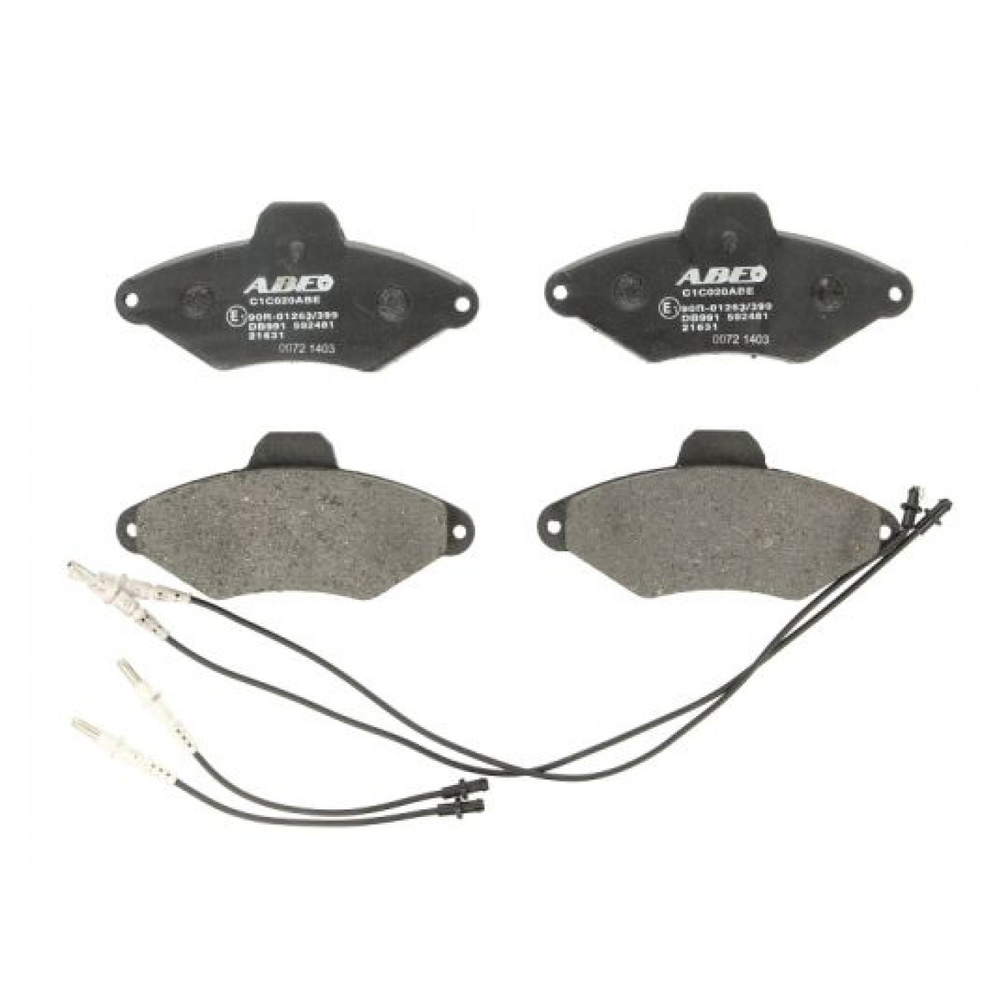 Kit pastiglie freno, Freno a disco ABE C1C020ABE