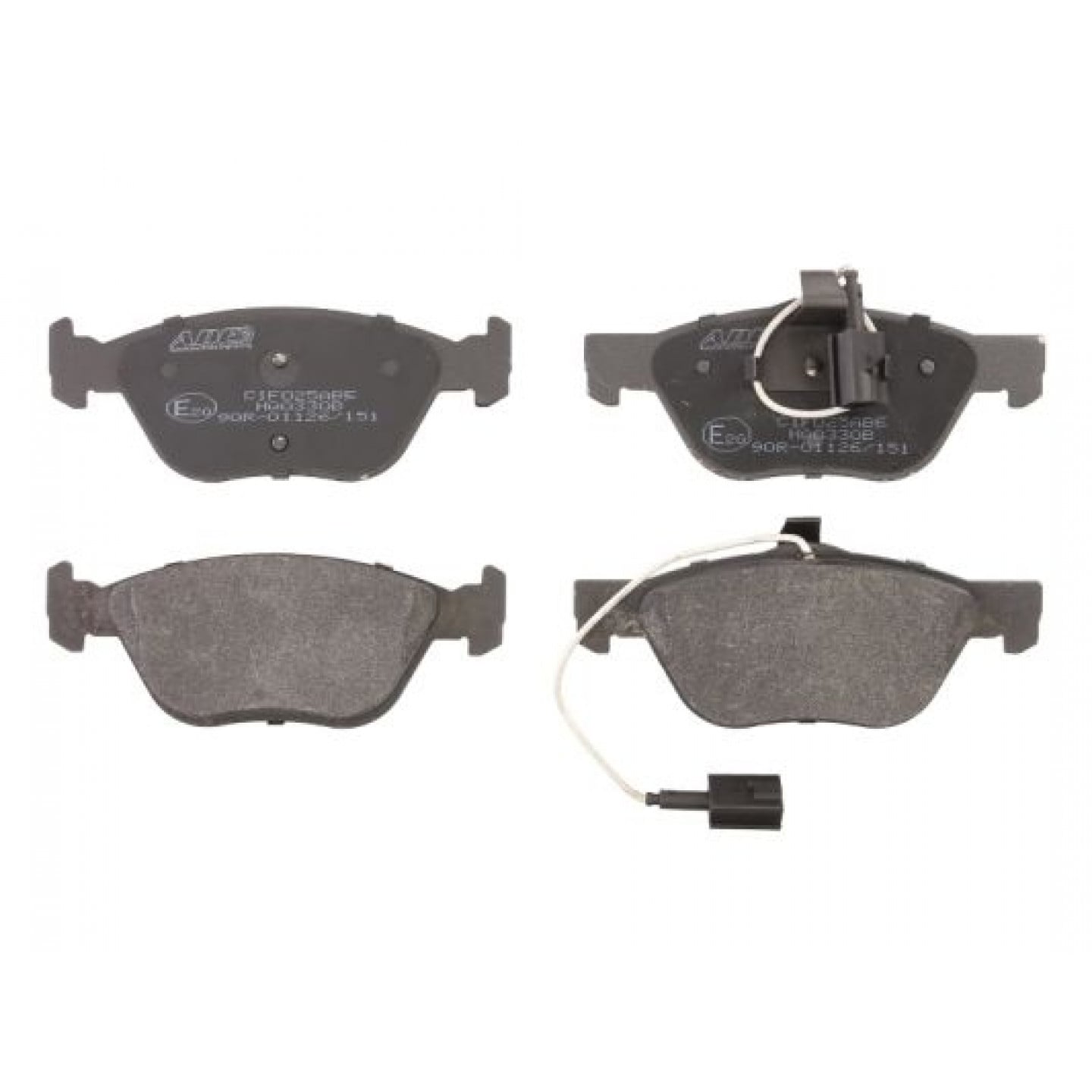 Kit de plaquettes de frein, frein à disque ABE C1F025ABE