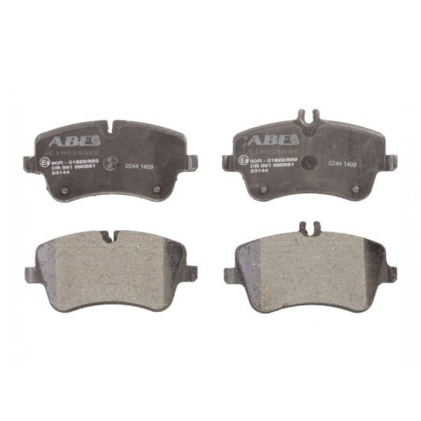 Kit de plaquettes de frein, frein à disque ABE C1M025ABE