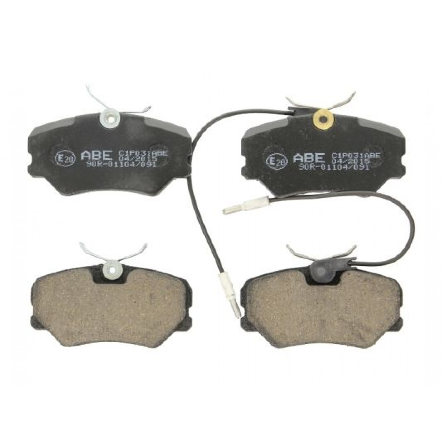 Kit pastiglie freno, Freno a disco ABE C1P031ABE