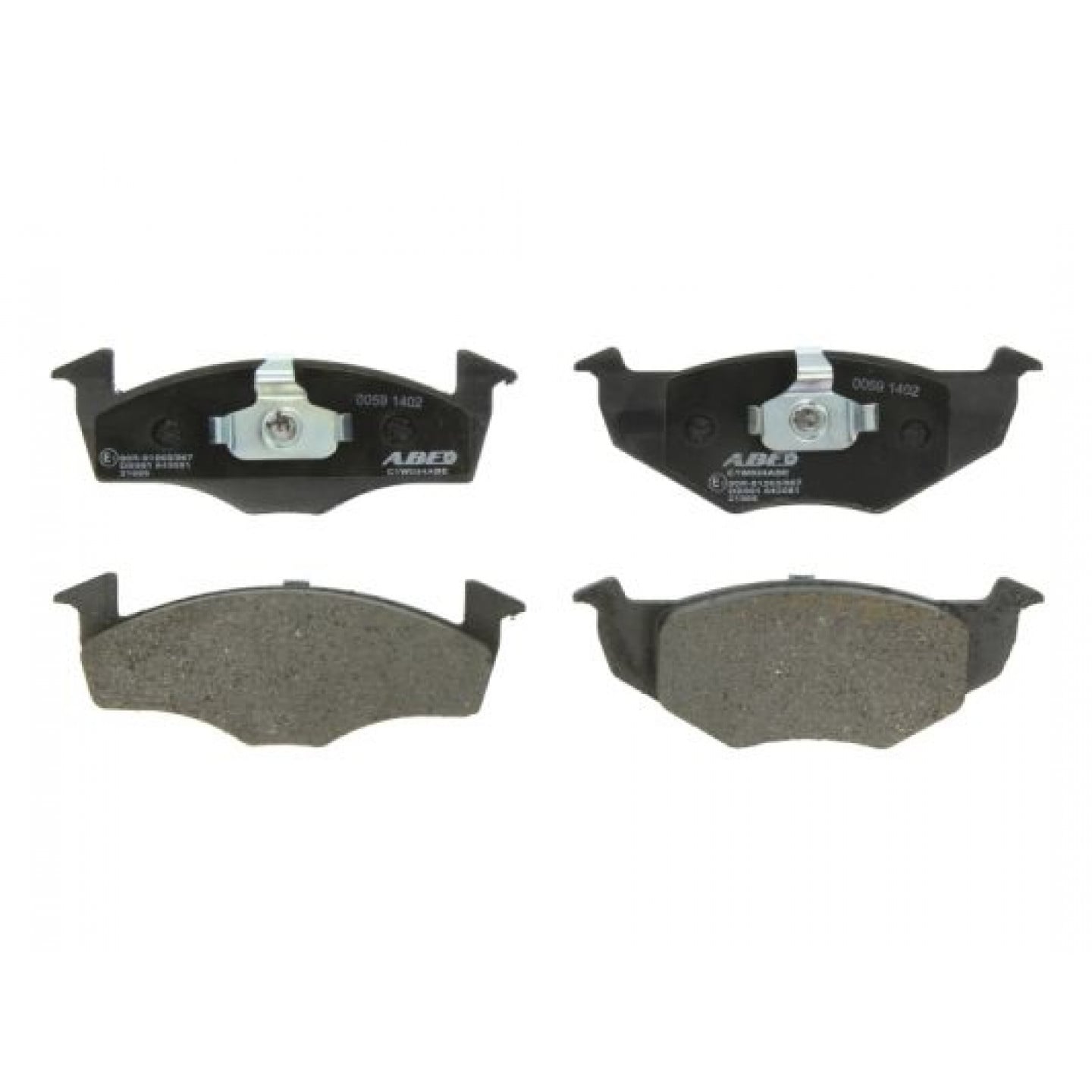 Kit pastiglie freno, Freno a disco ABE C1W034ABE