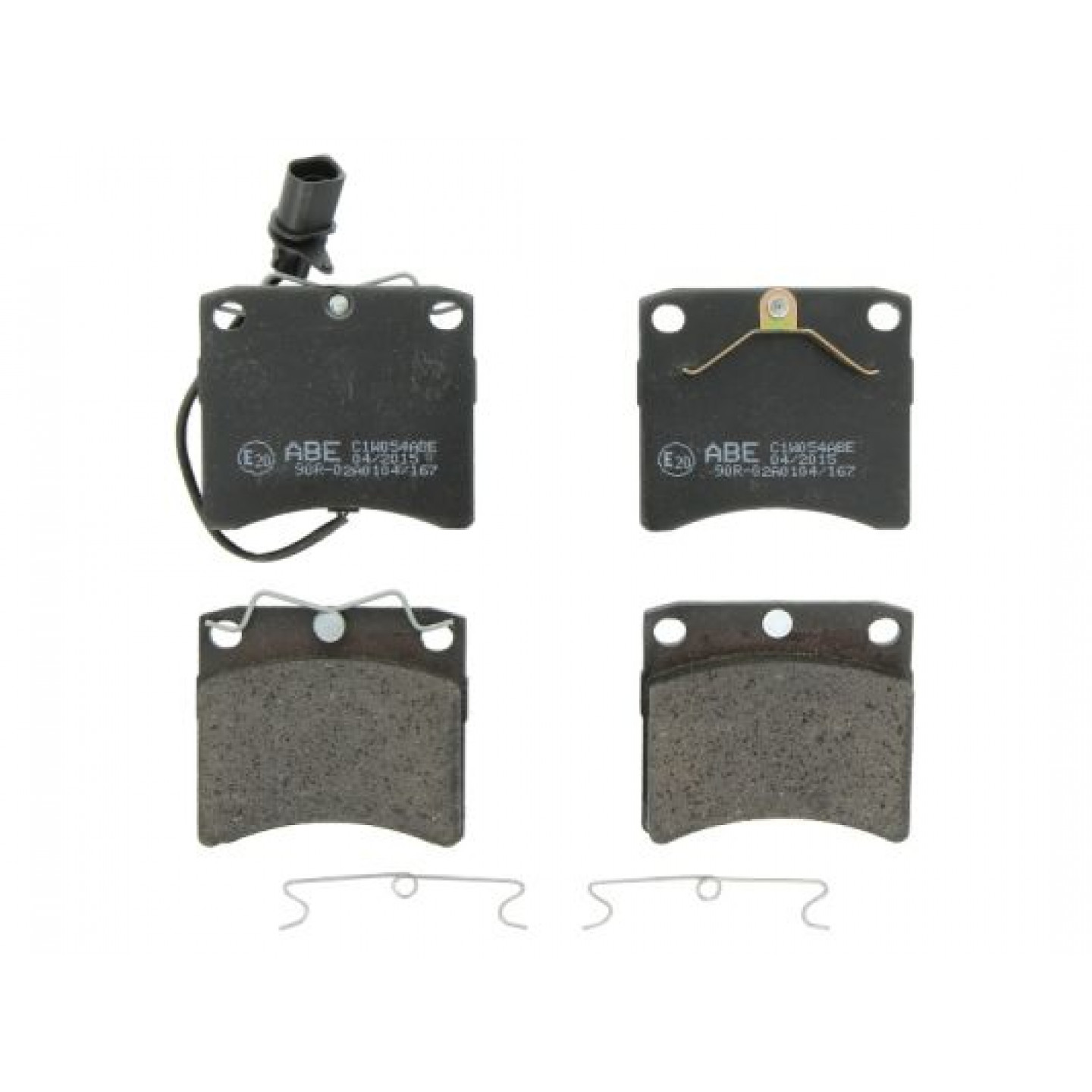 Kit pastiglie freno, Freno a disco ABE C1W054ABE