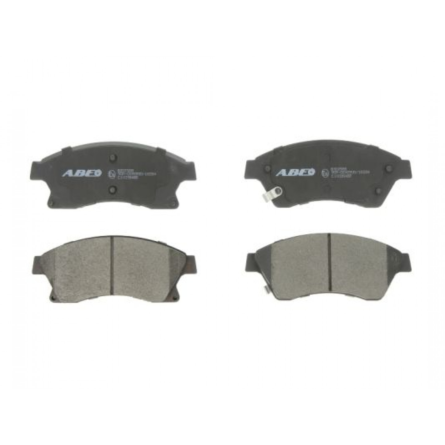 Kit de plaquettes de frein, frein à disque ABE C1X036ABE