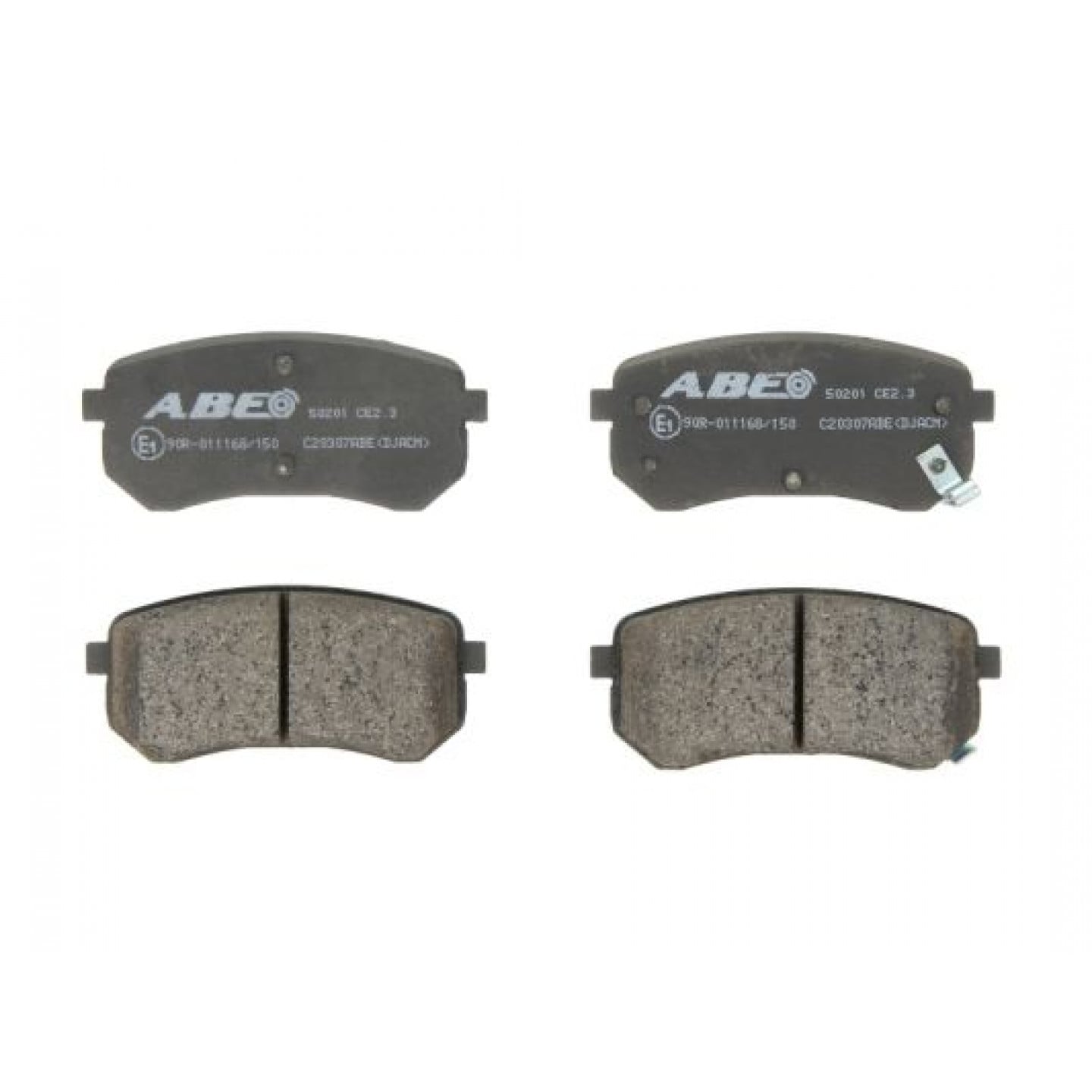 Bremsbelagsatz, Scheibenbremse ABE C20307ABE