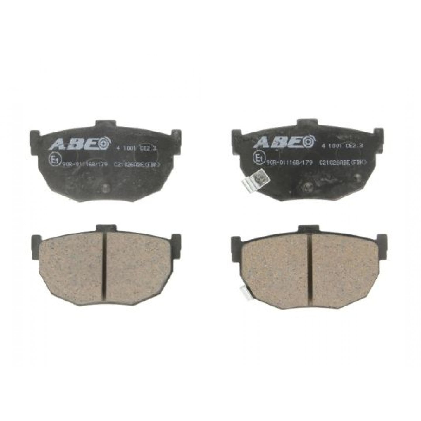 Kit pastiglie freno, Freno a disco ABE C21026ABE