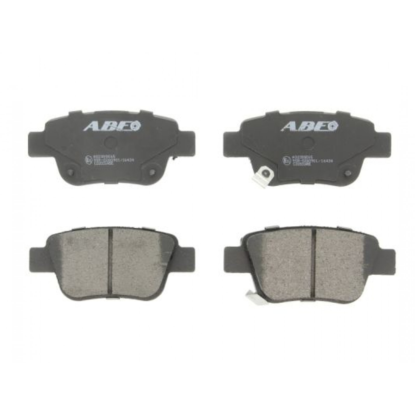 Kit de plaquettes de frein, frein à disque ABE C22031ABE