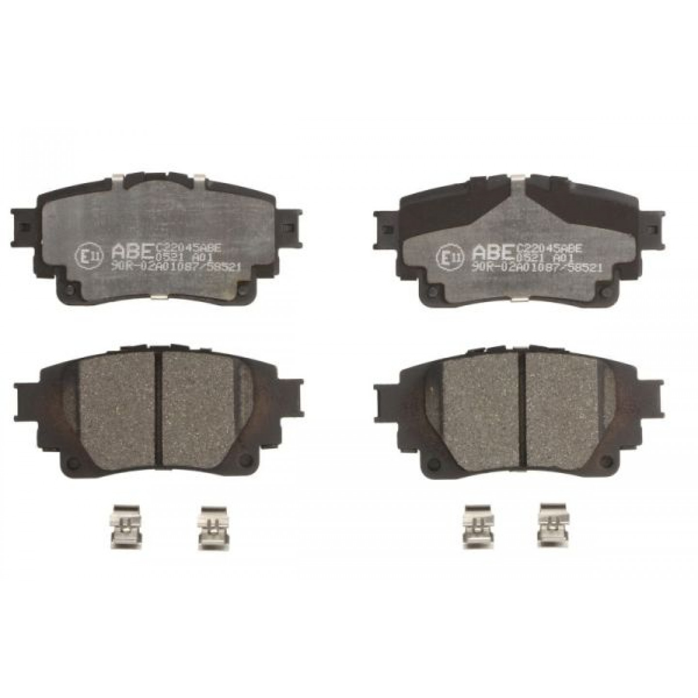 Kit pastiglie freno, Freno a disco ABE C22045ABE