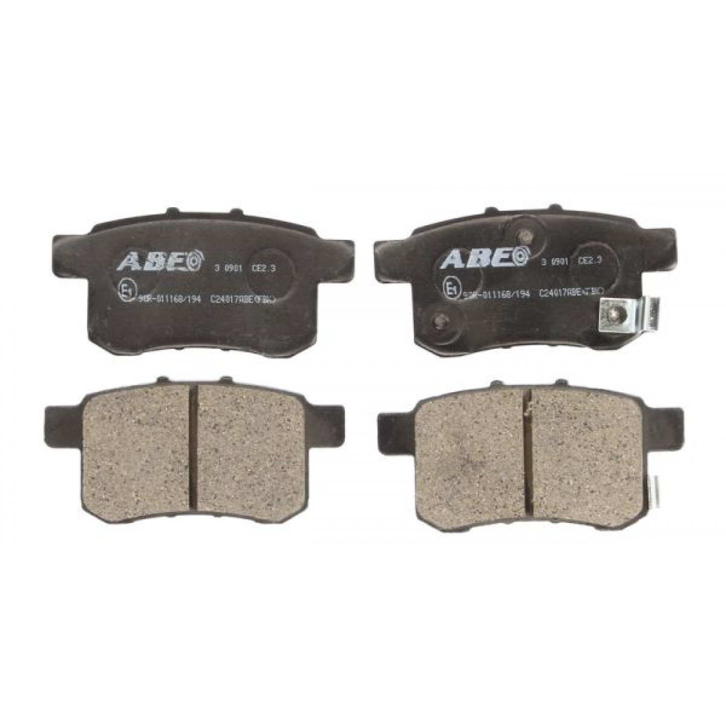 Kit pastiglie freno, Freno a disco ABE C24017ABE