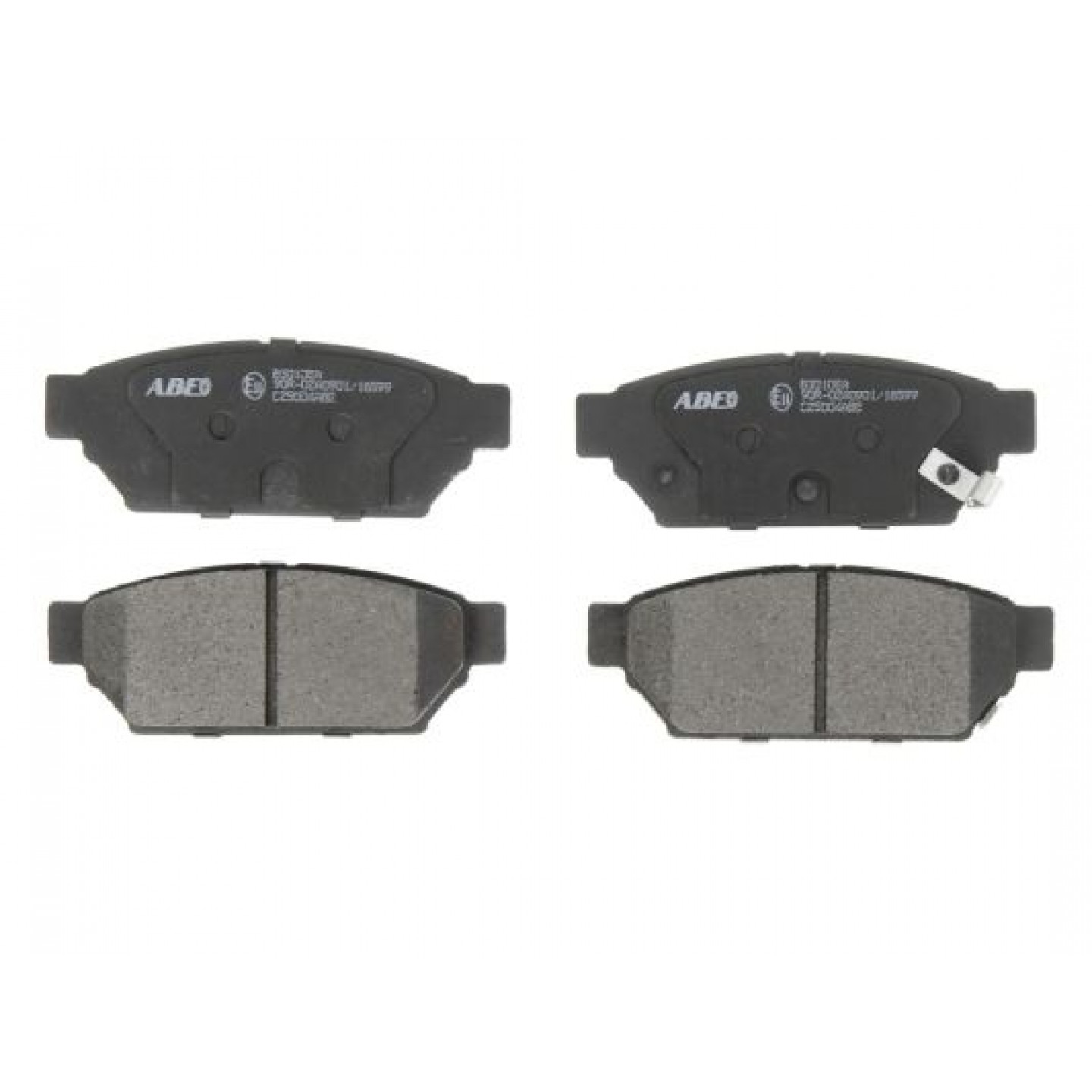 Kit pastiglie freno, Freno a disco ABE C25004ABE