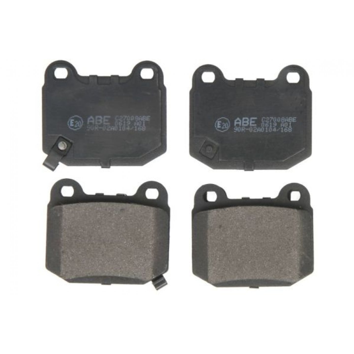 Kit de plaquettes de frein, frein à disque ABE C27008ABE
