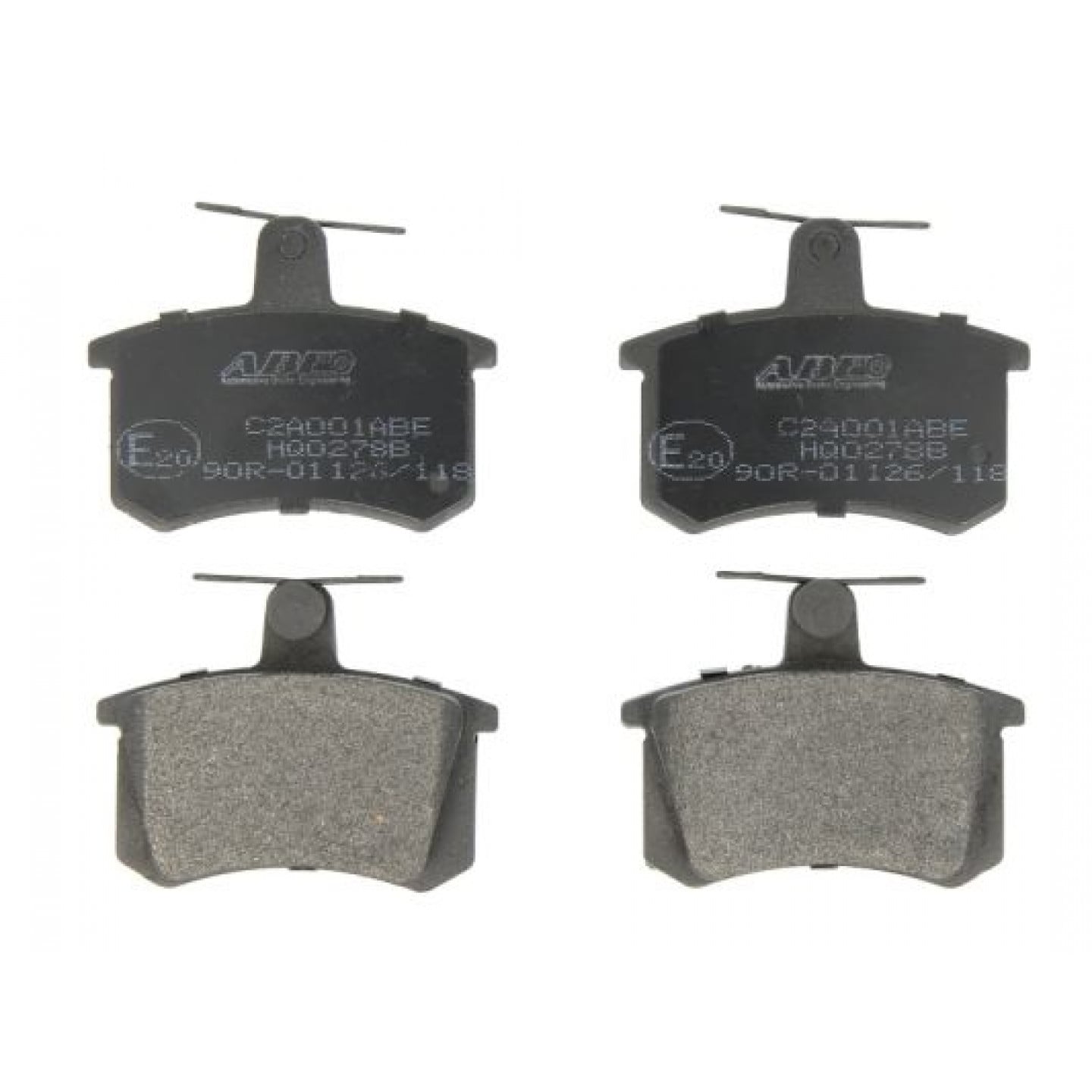 Kit de plaquettes de frein, frein à disque ABE C2A001ABE