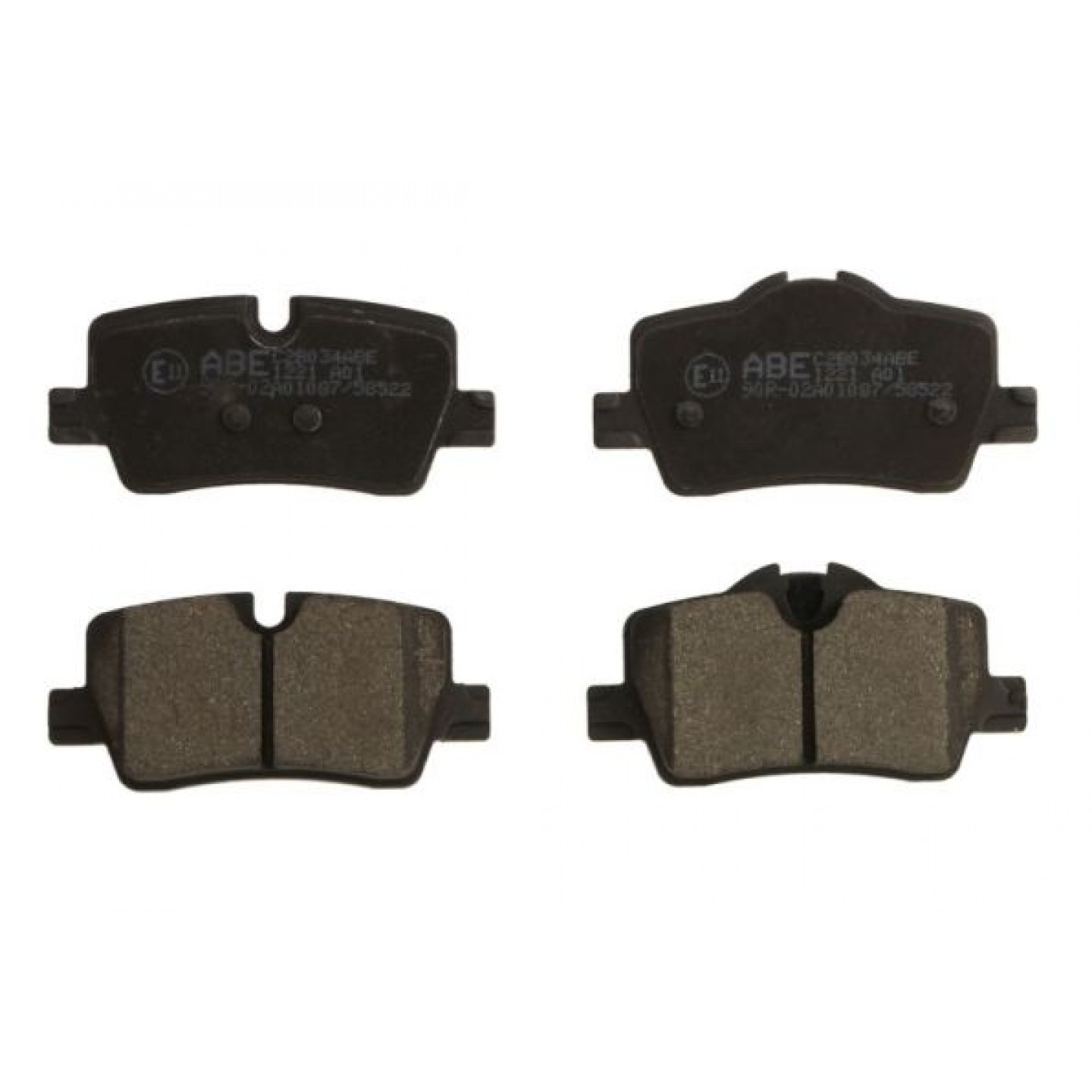 Kit de plaquettes de frein, frein à disque ABE C2B034ABE