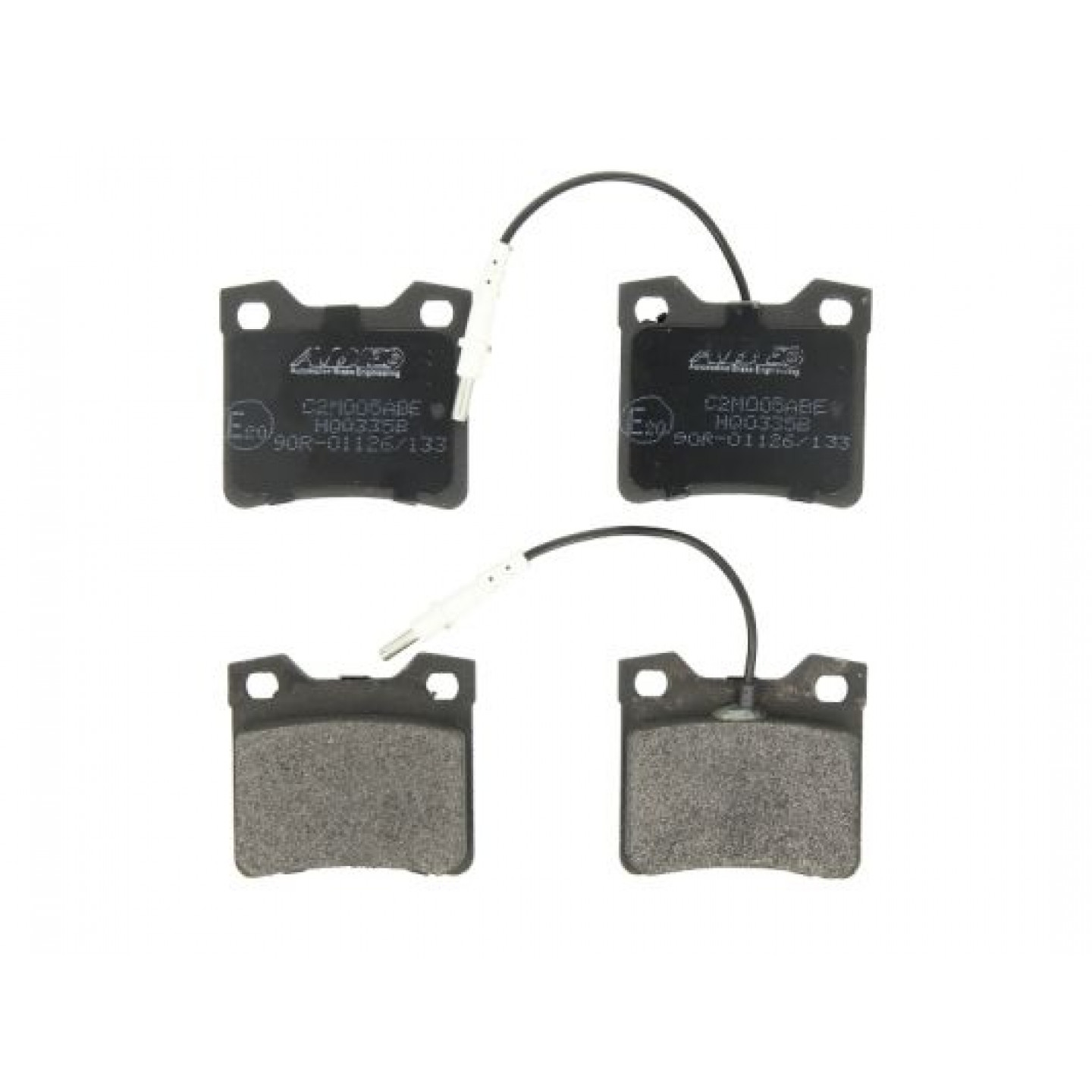 Kit de plaquettes de frein, frein à disque ABE C2M005ABE