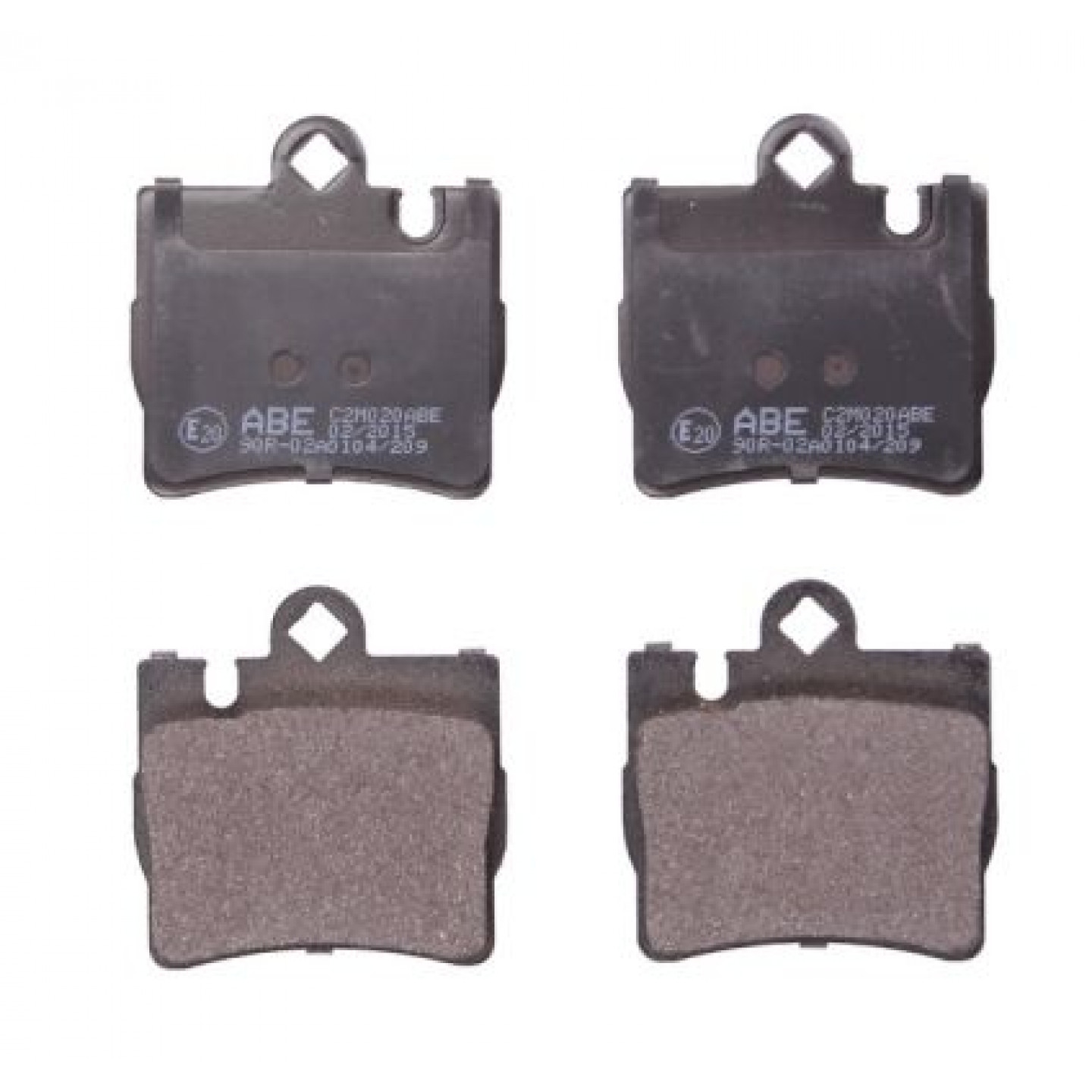 Kit pastiglie freno, Freno a disco ABE C2M020ABE