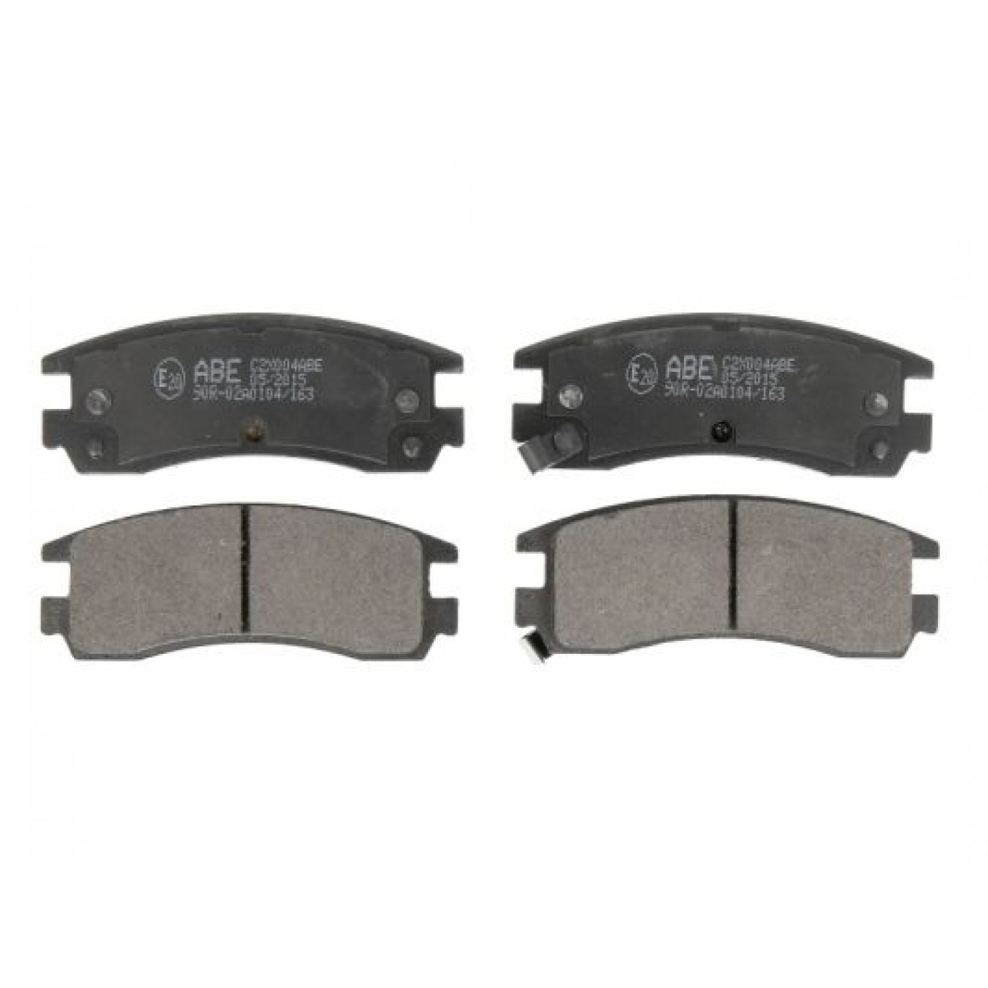 Kit de plaquettes de frein, frein à disque ABE C2X004ABE