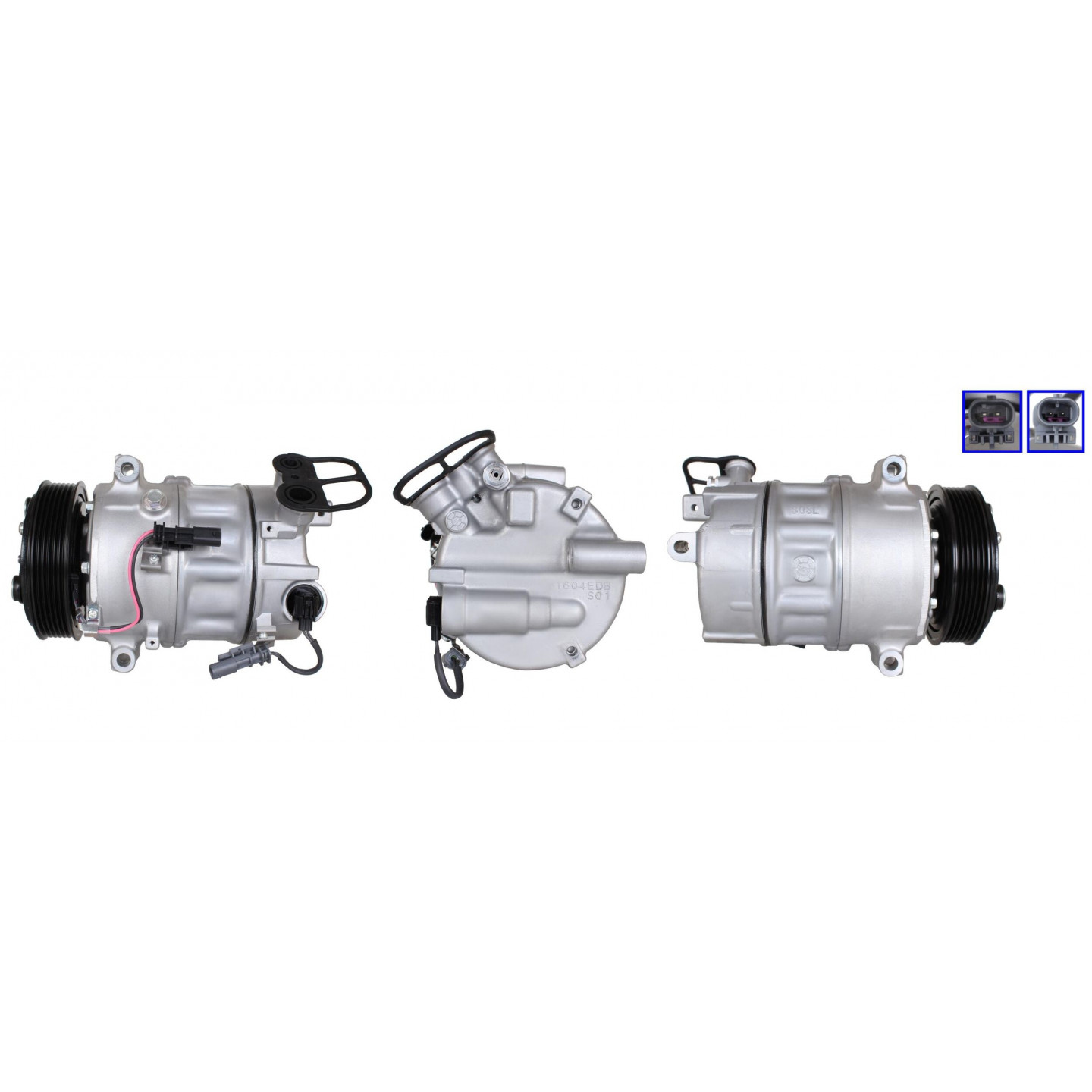 Compressor, air conditioning LUCAS ACP01221 - Trodo.com