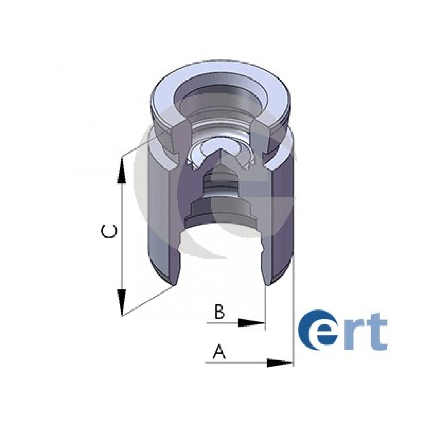 Piston, étrier de frein ERT 150288-C