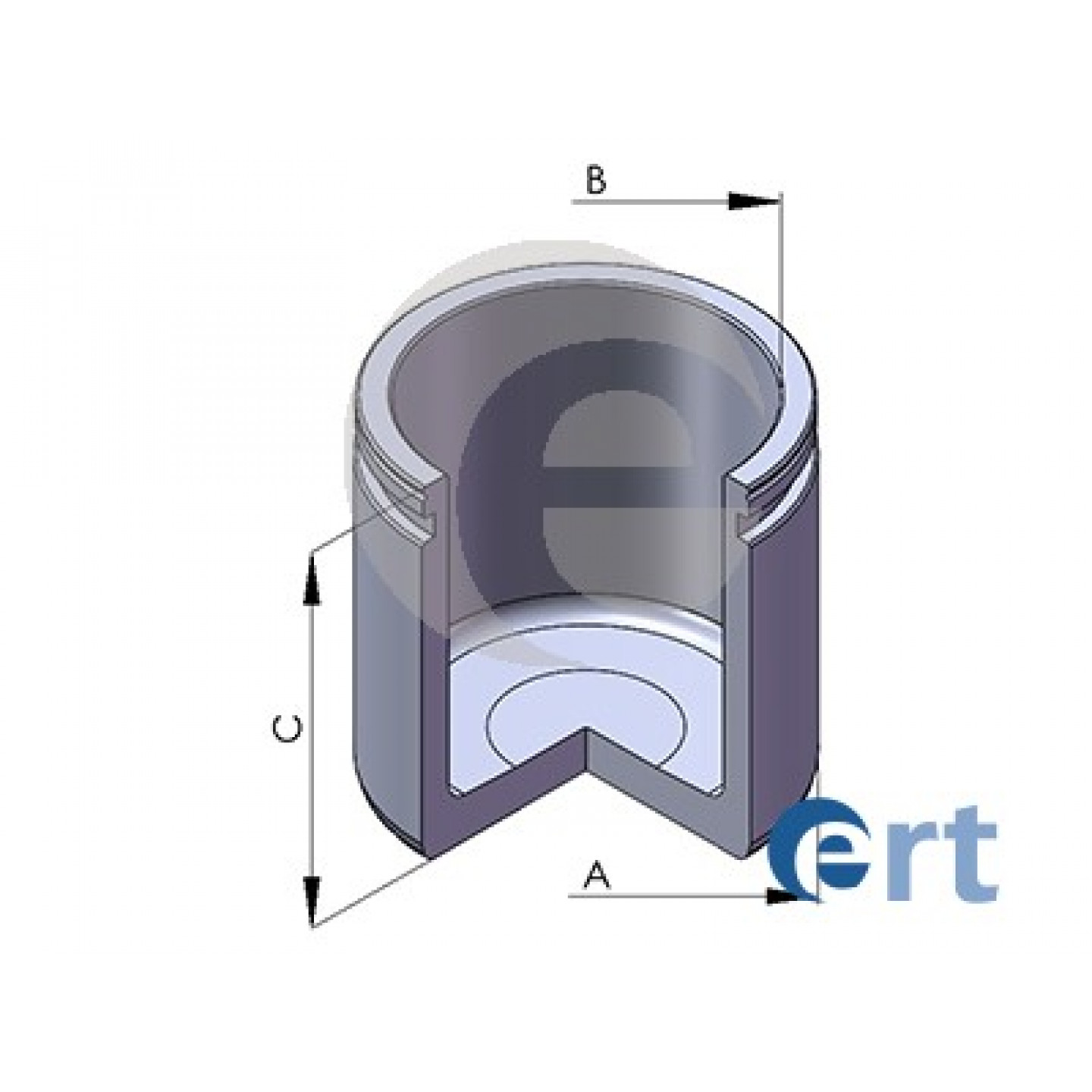 Piston, étrier de frein ERT 150294-C