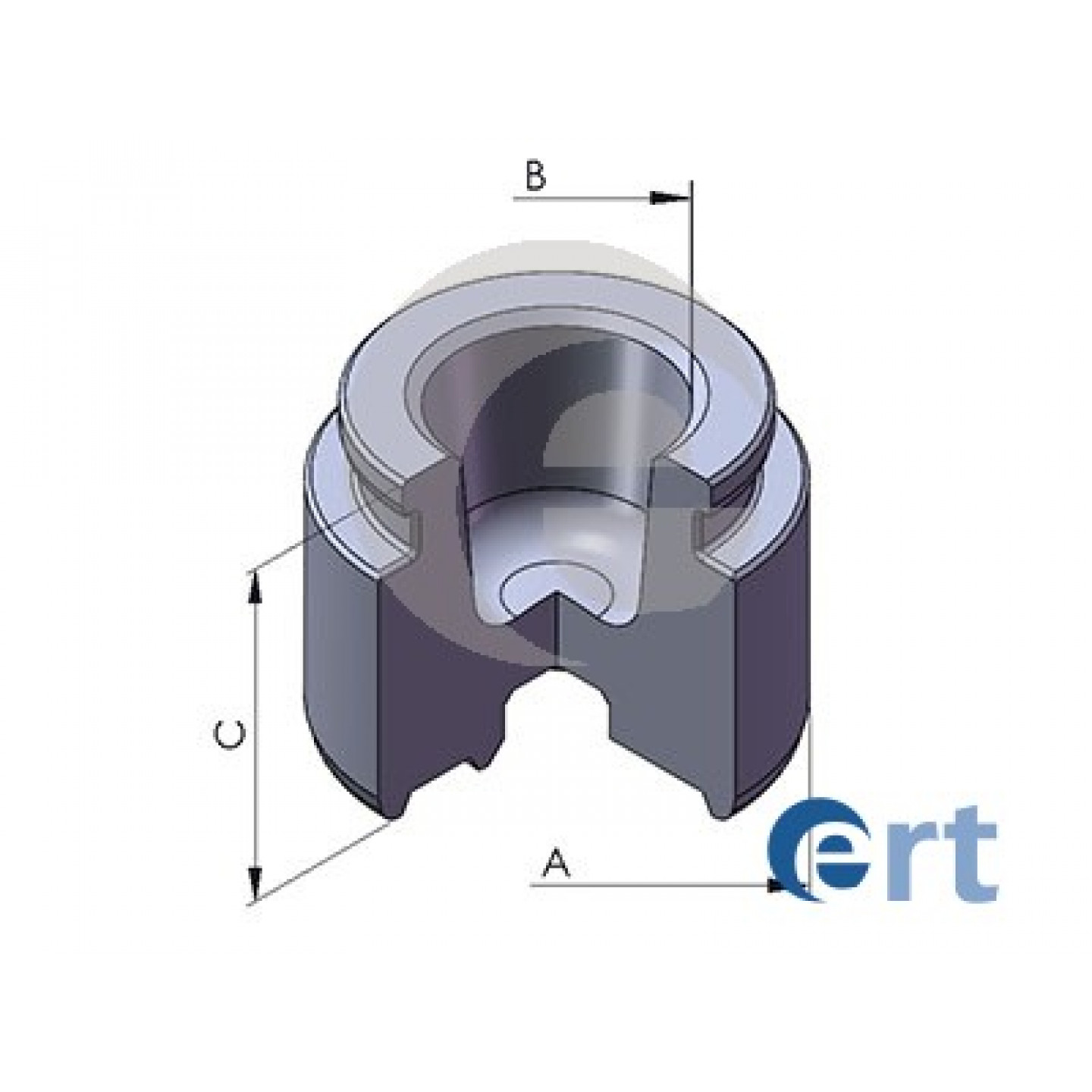 Piston, étrier de frein ERT 150788-C