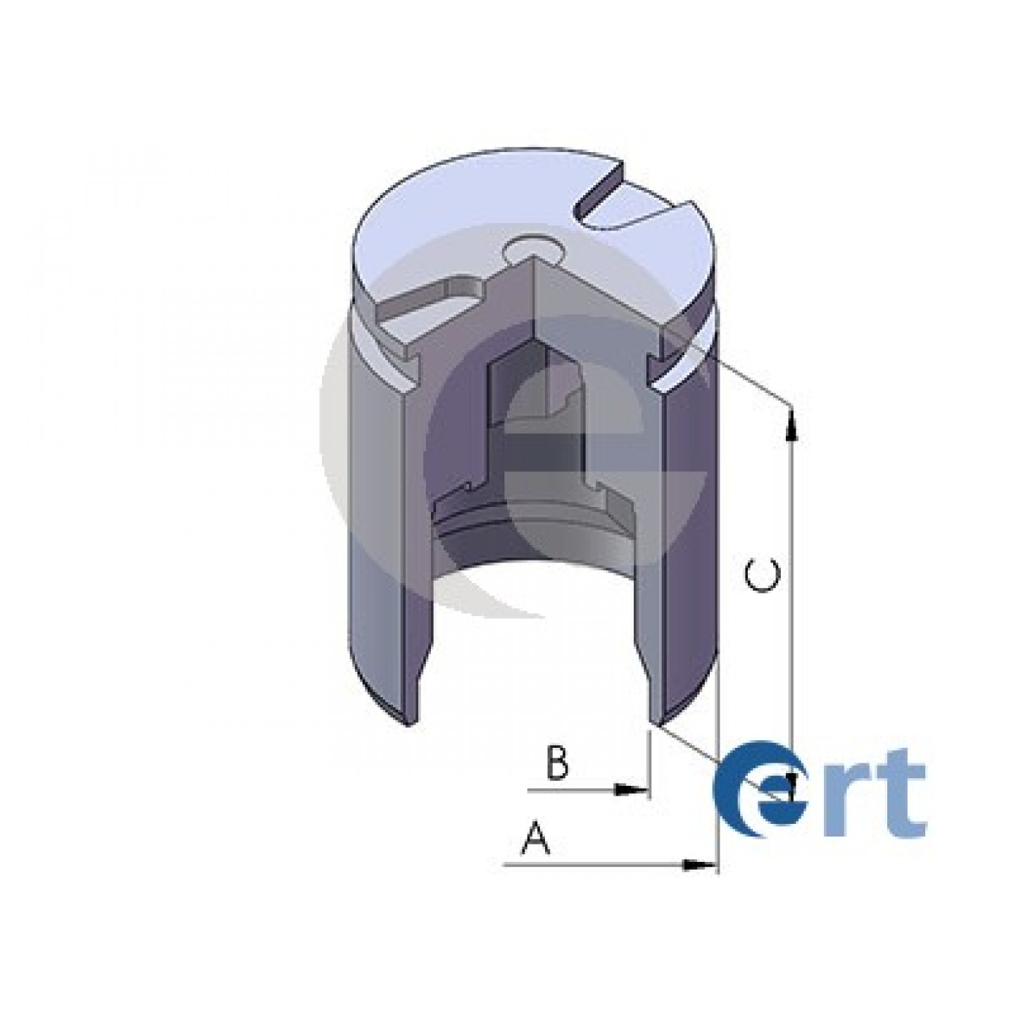 Piston, étrier de frein ERT 150926-C