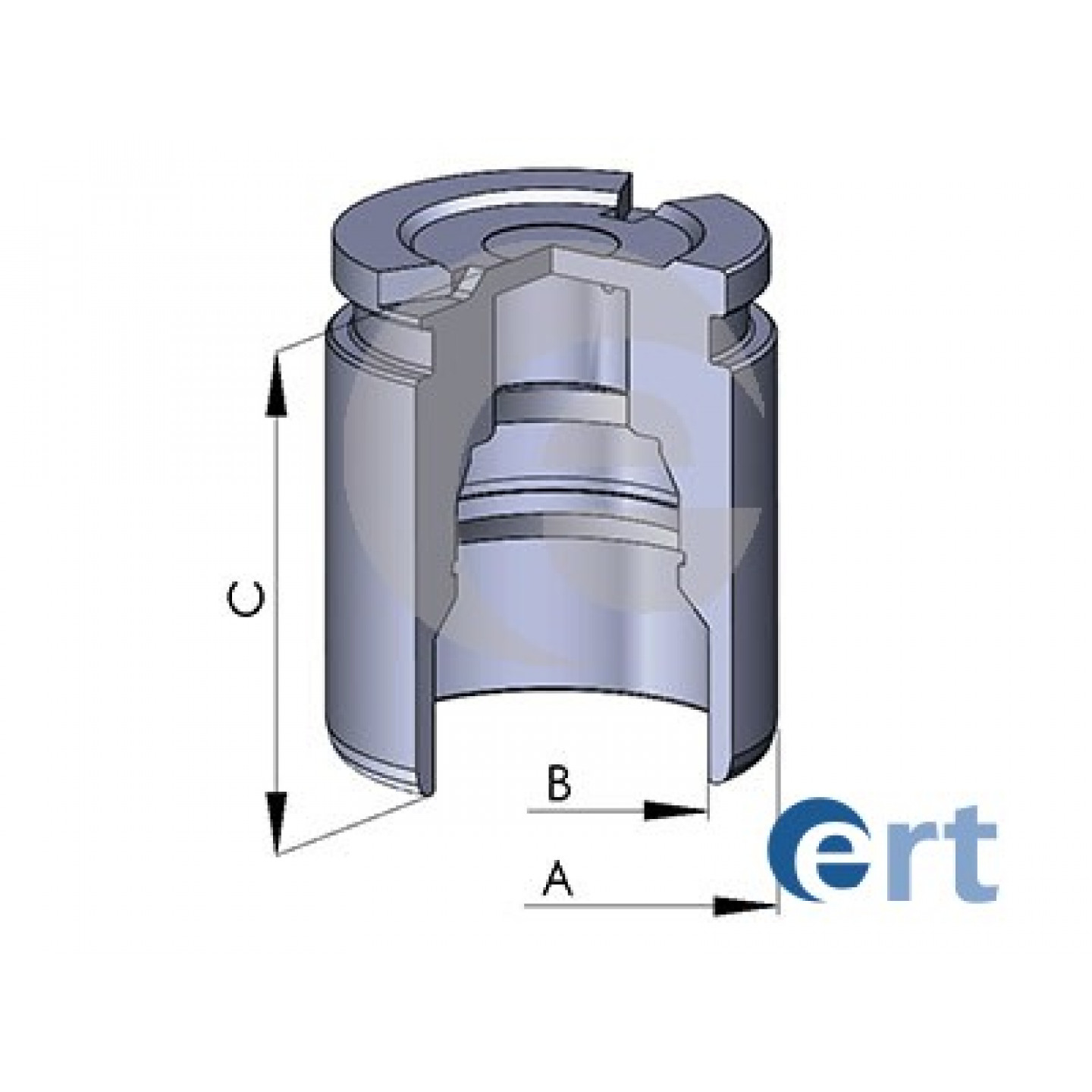 Piston, étrier de frein ERT 150220-C