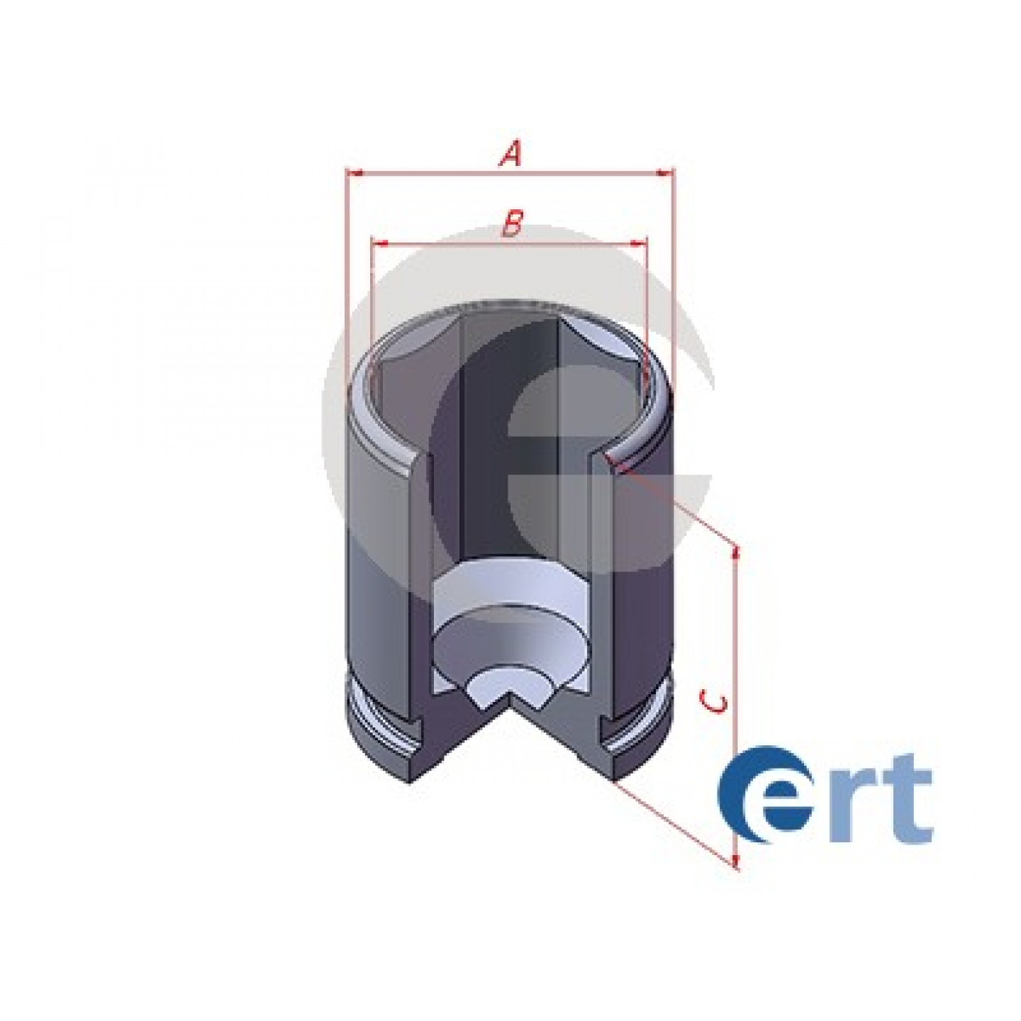 Piston, étrier de frein ERT 151198-C