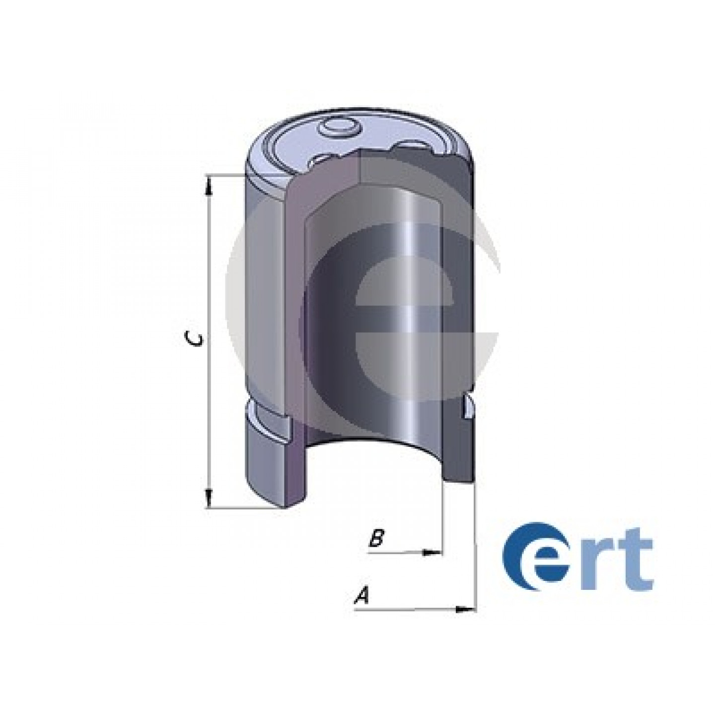 Piston, étrier de frein ERT 151308-C