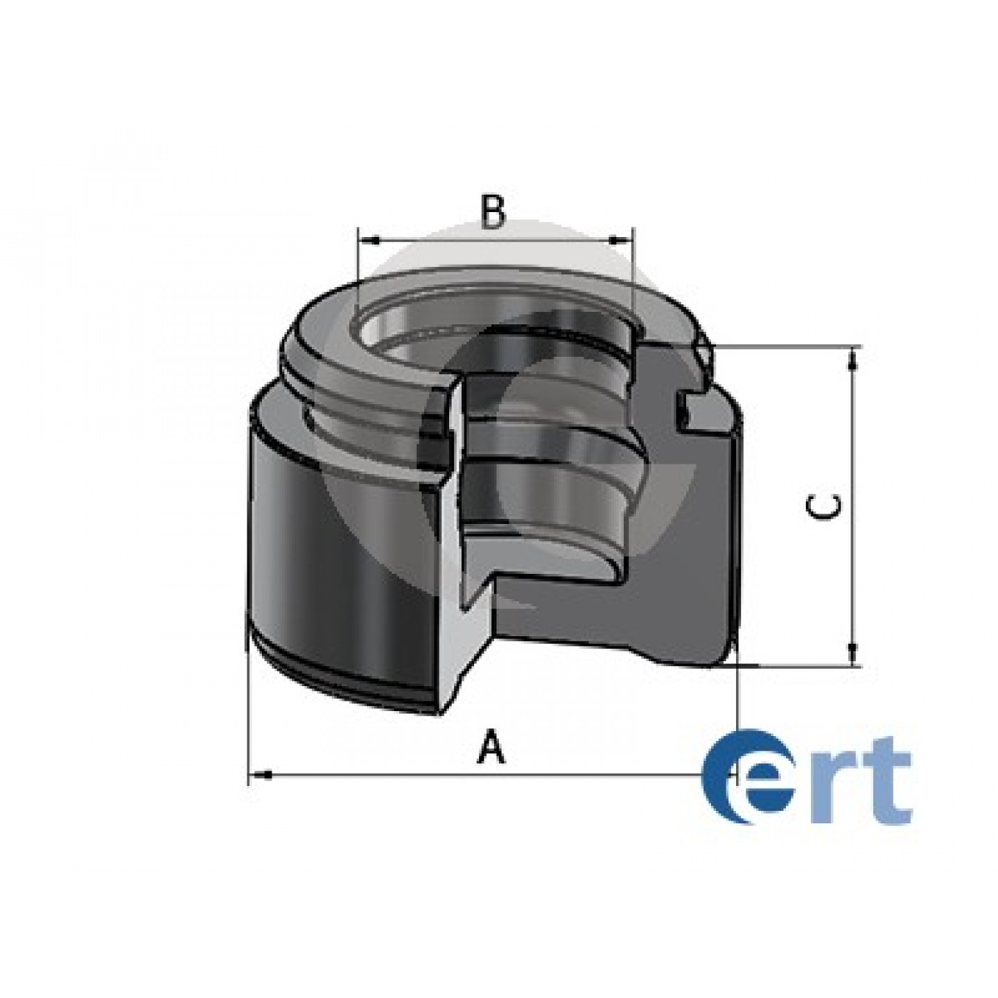 Piston, étrier de frein ERT 151686-C