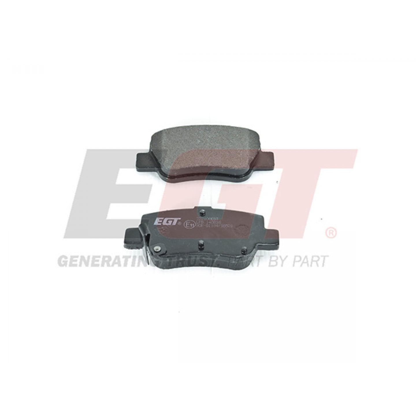 Kit pastiglie freno, Freno a disco EGT 322100EGT