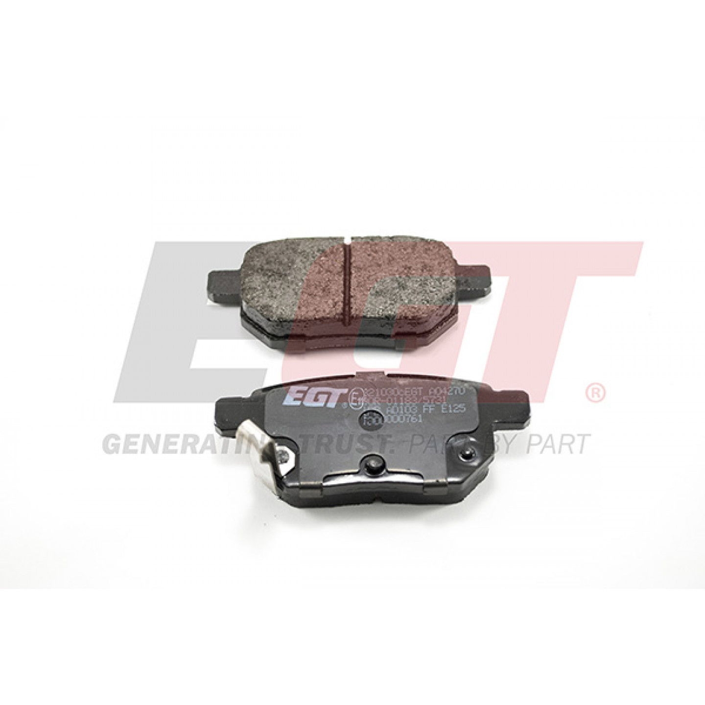 Kit de plaquettes de frein, frein à disque EGT 321030cEGT