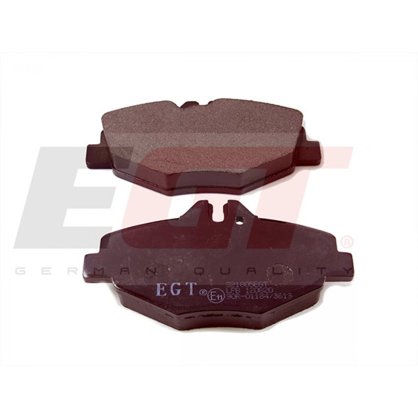 Kit de plaquettes de frein, frein à disque EGT 321805EGT