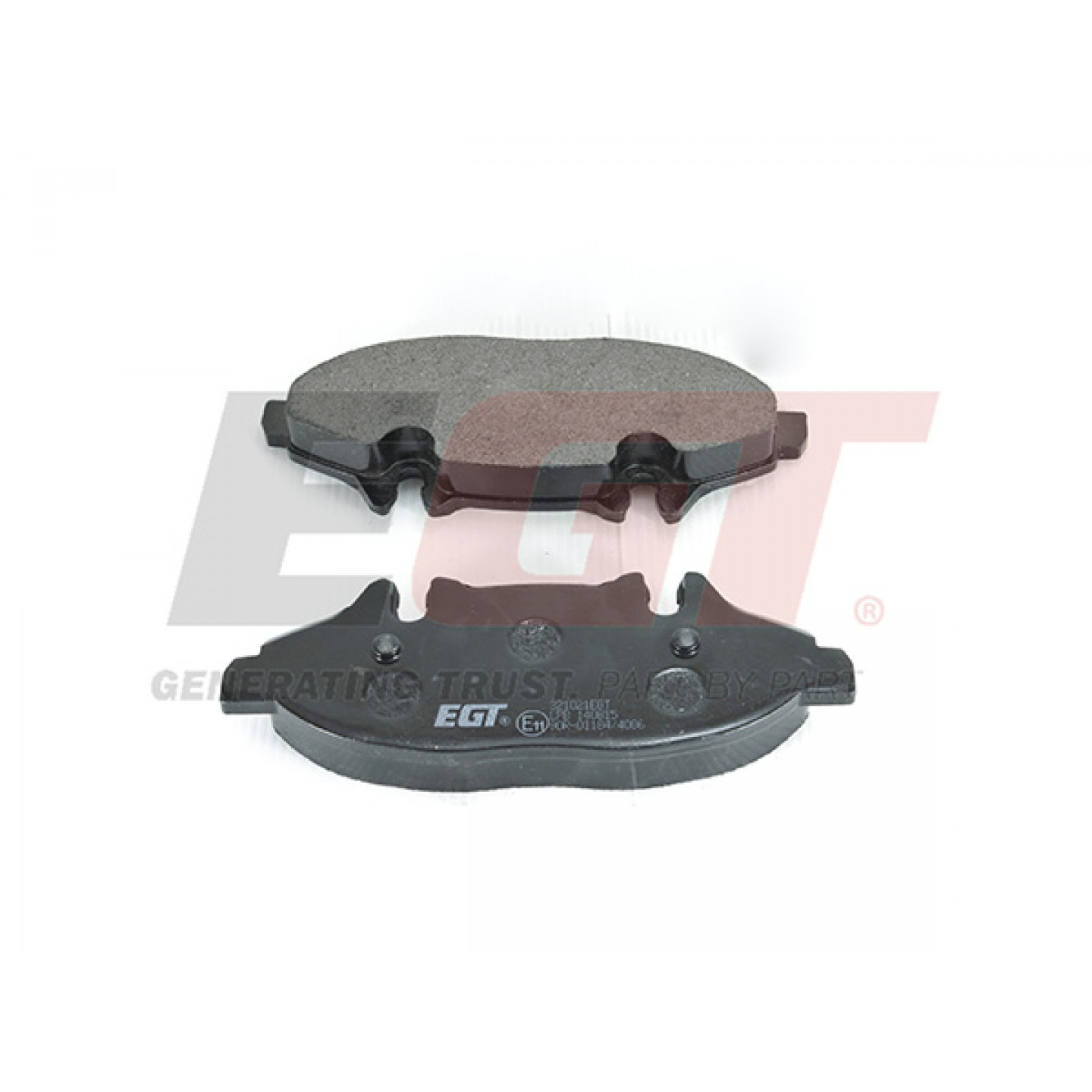 Kit de plaquettes de frein, frein à disque EGT 321021EGT