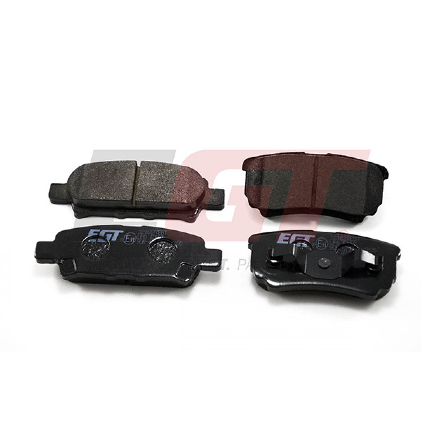 Kit de plaquettes de frein, frein à disque EGT 321827EGT