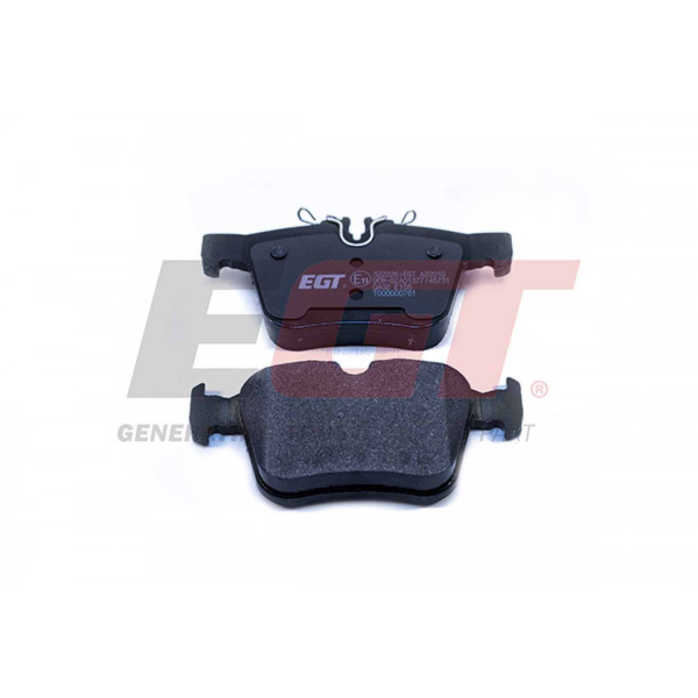 Kit de plaquettes de frein, frein à disque EGT 322226iEGT