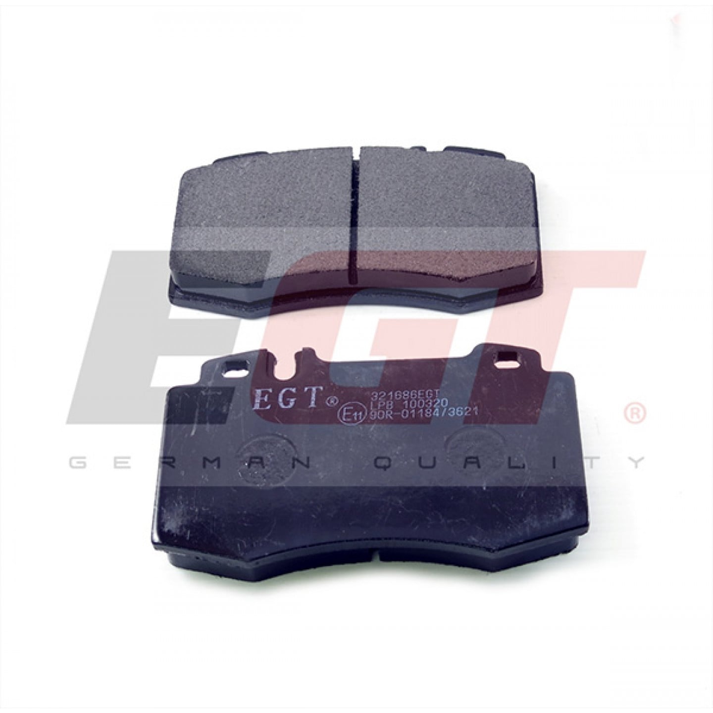 Kit de plaquettes de frein, frein à disque EGT 321686EGT