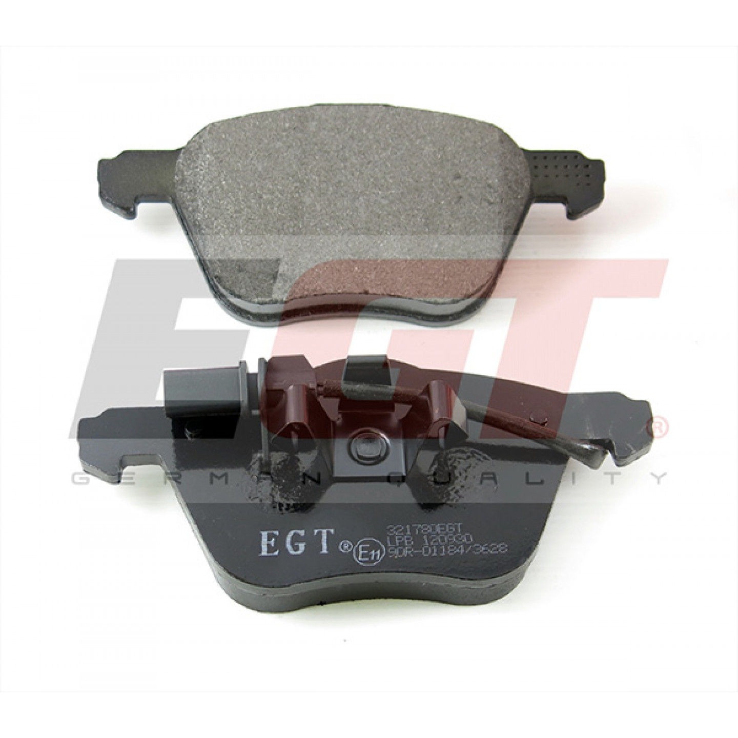 Kit pastiglie freno, Freno a disco EGT 321780EGT
