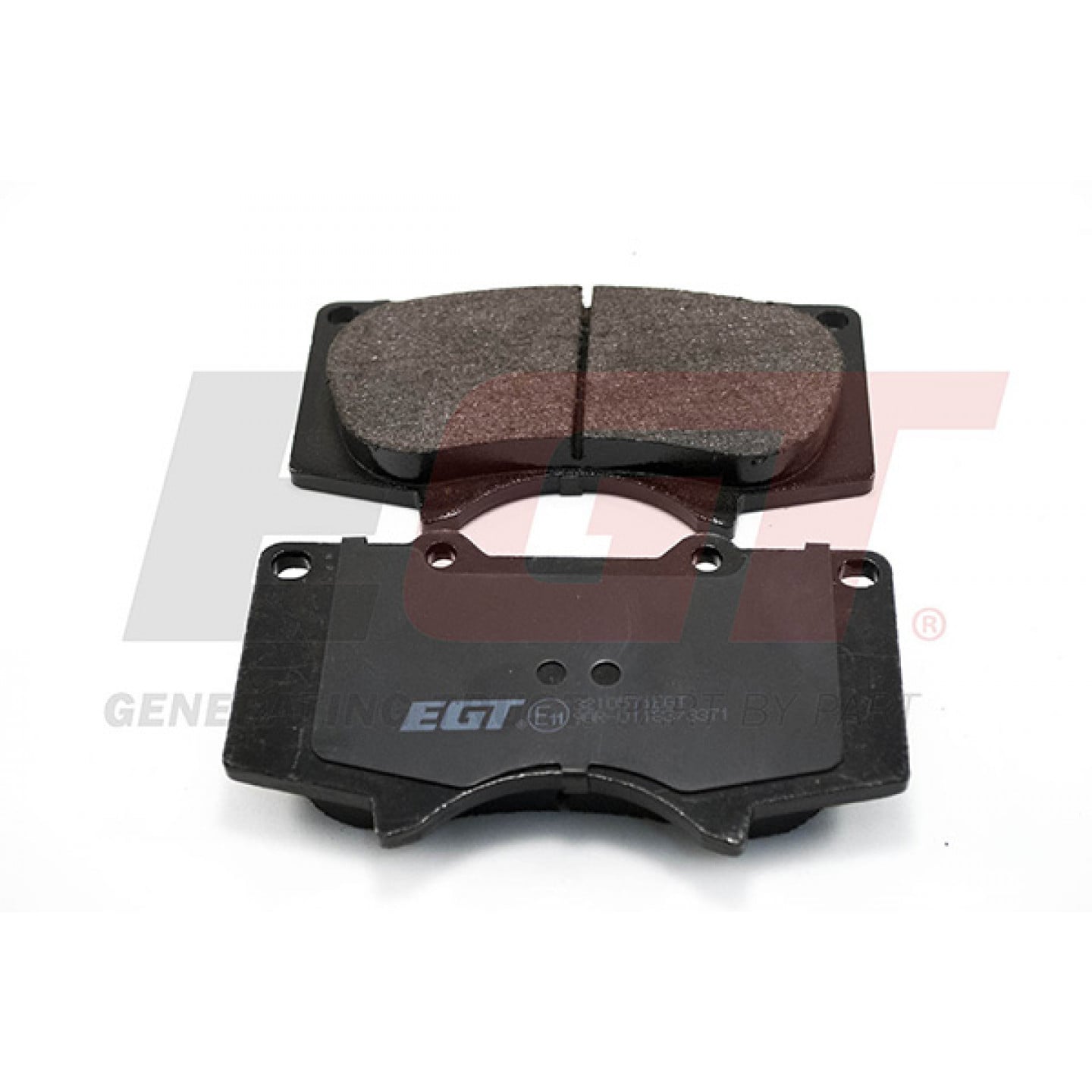 Kit de plaquettes de frein, frein à disque EGT 321057iEGT