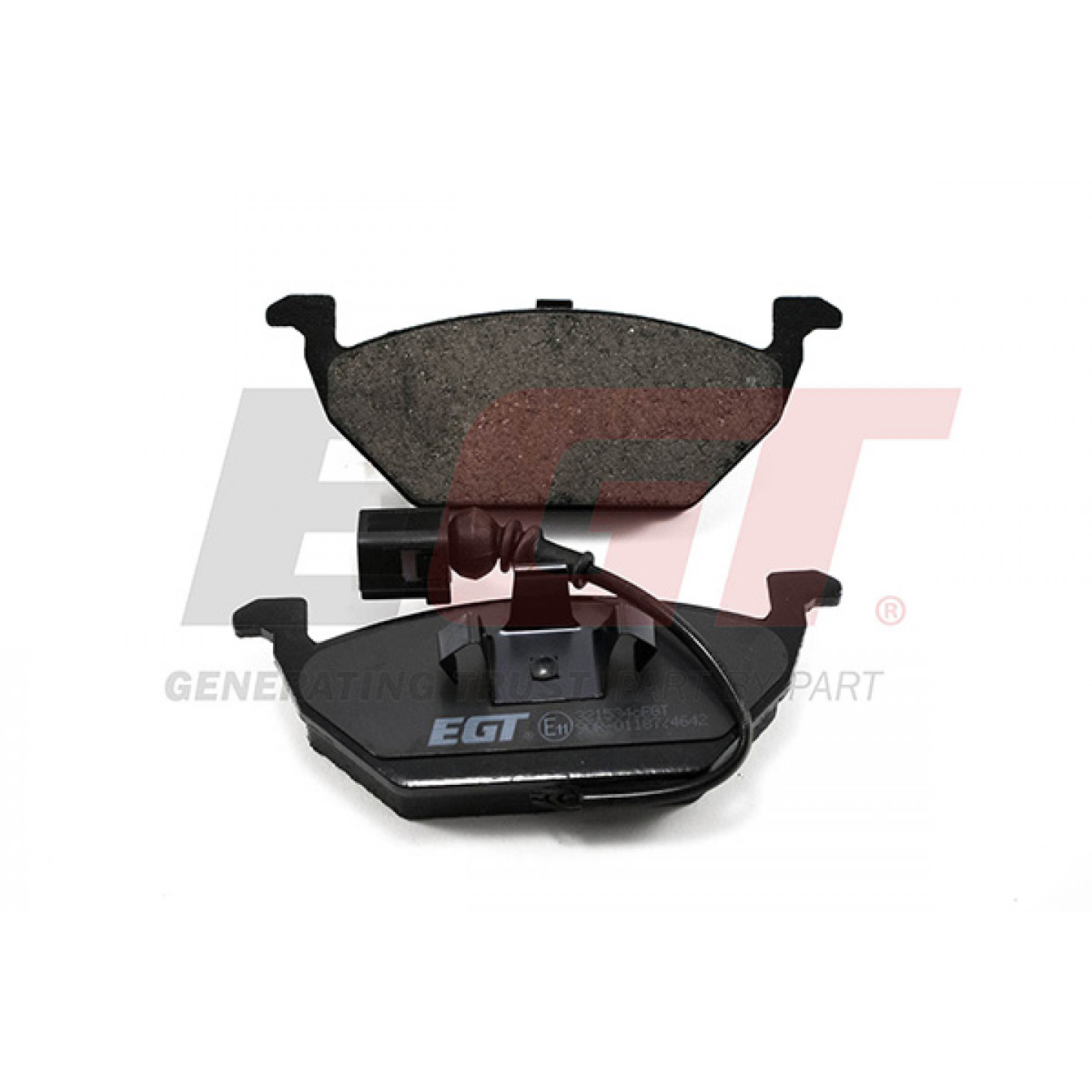 Kit pastiglie freno, Freno a disco EGT 321534cEGT